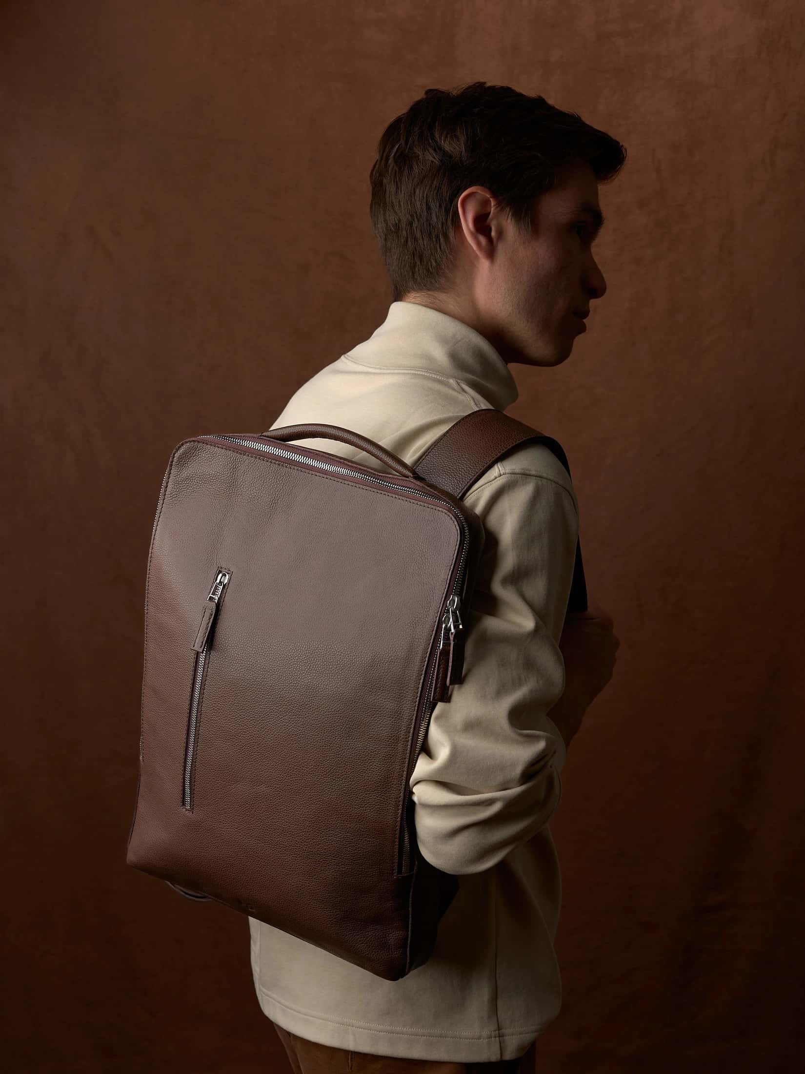 Saola Tech Backpack · Brown