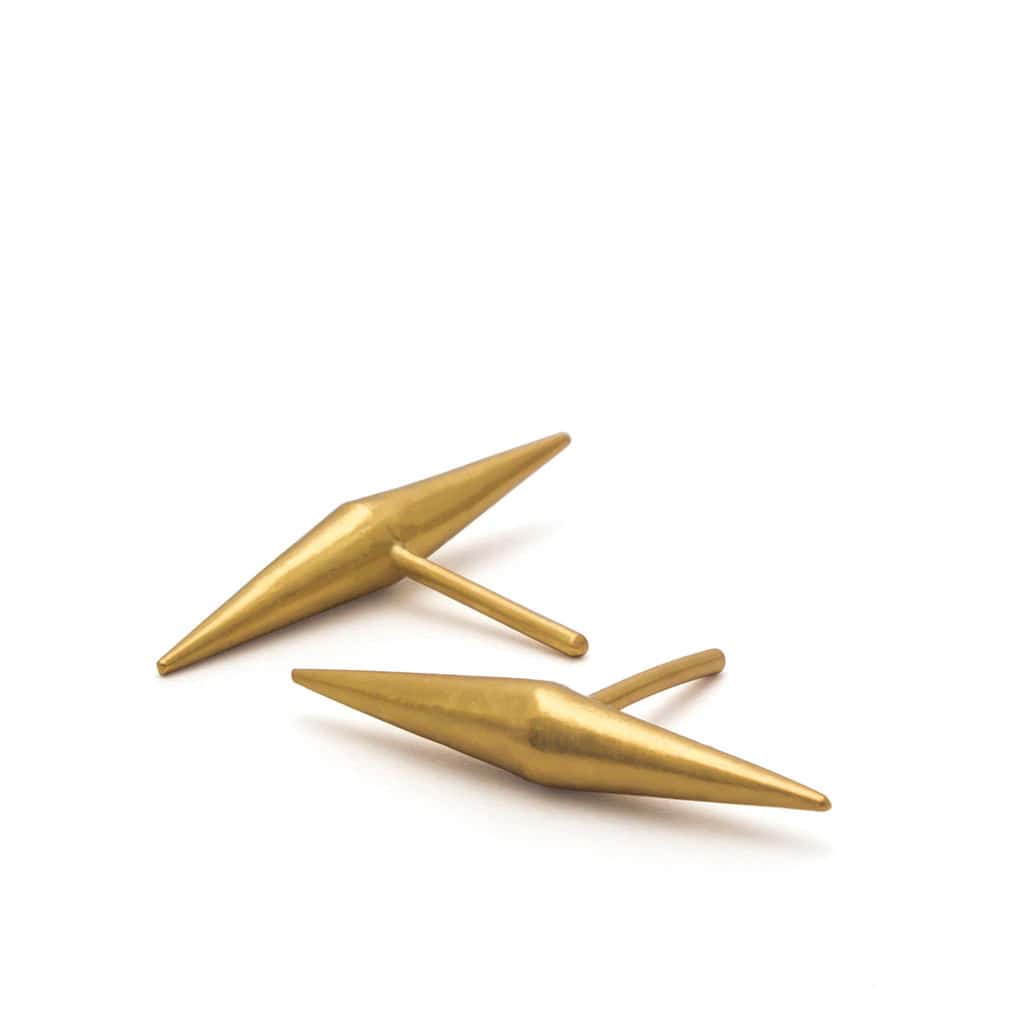 Aretes 2 conos unidos