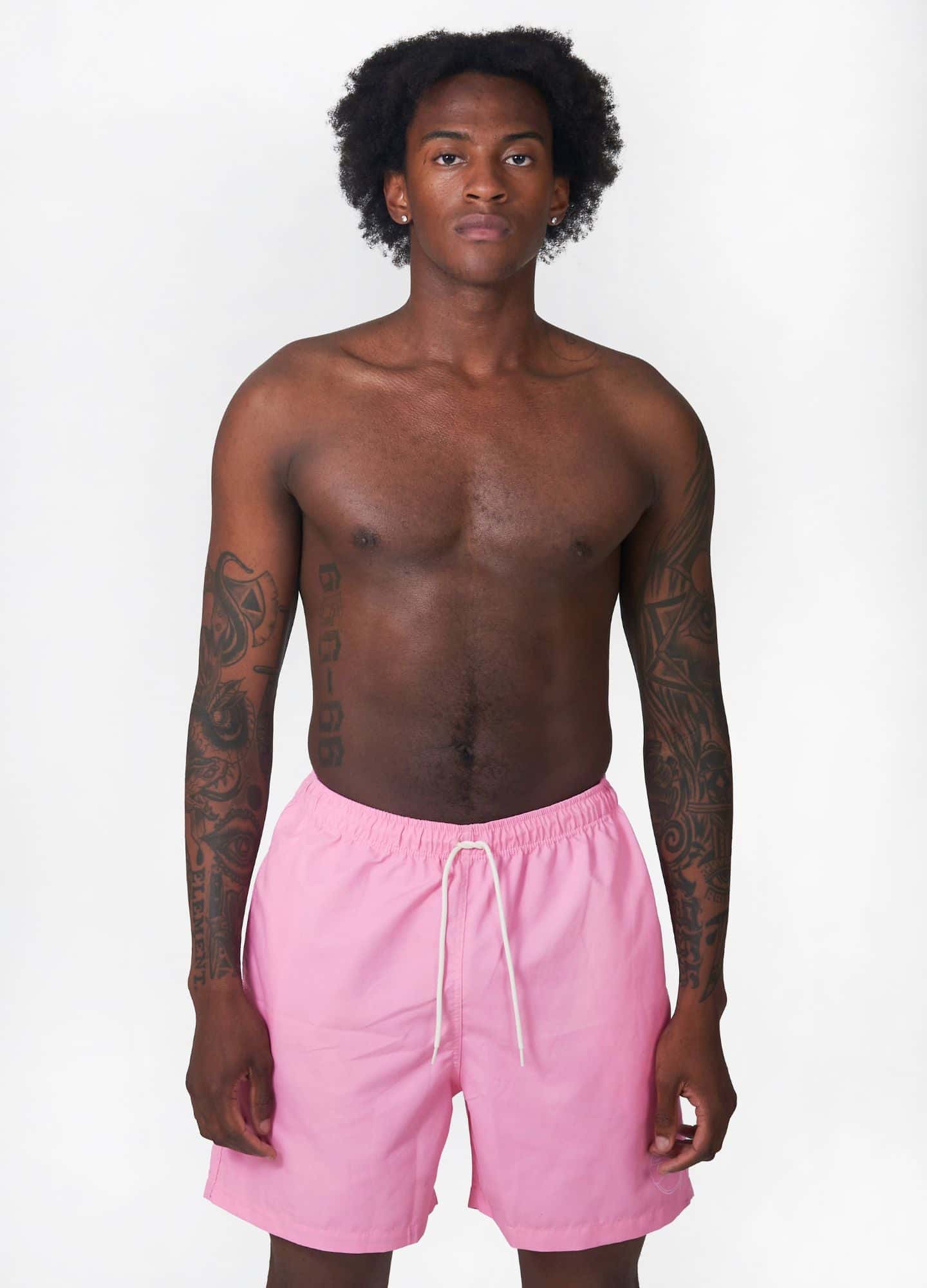 Pantaloneta De Baño Clásica Ciampino - Rosa