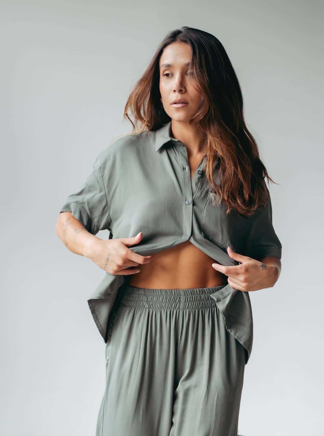 Shirt Breezy Manga Corta - New Militar
