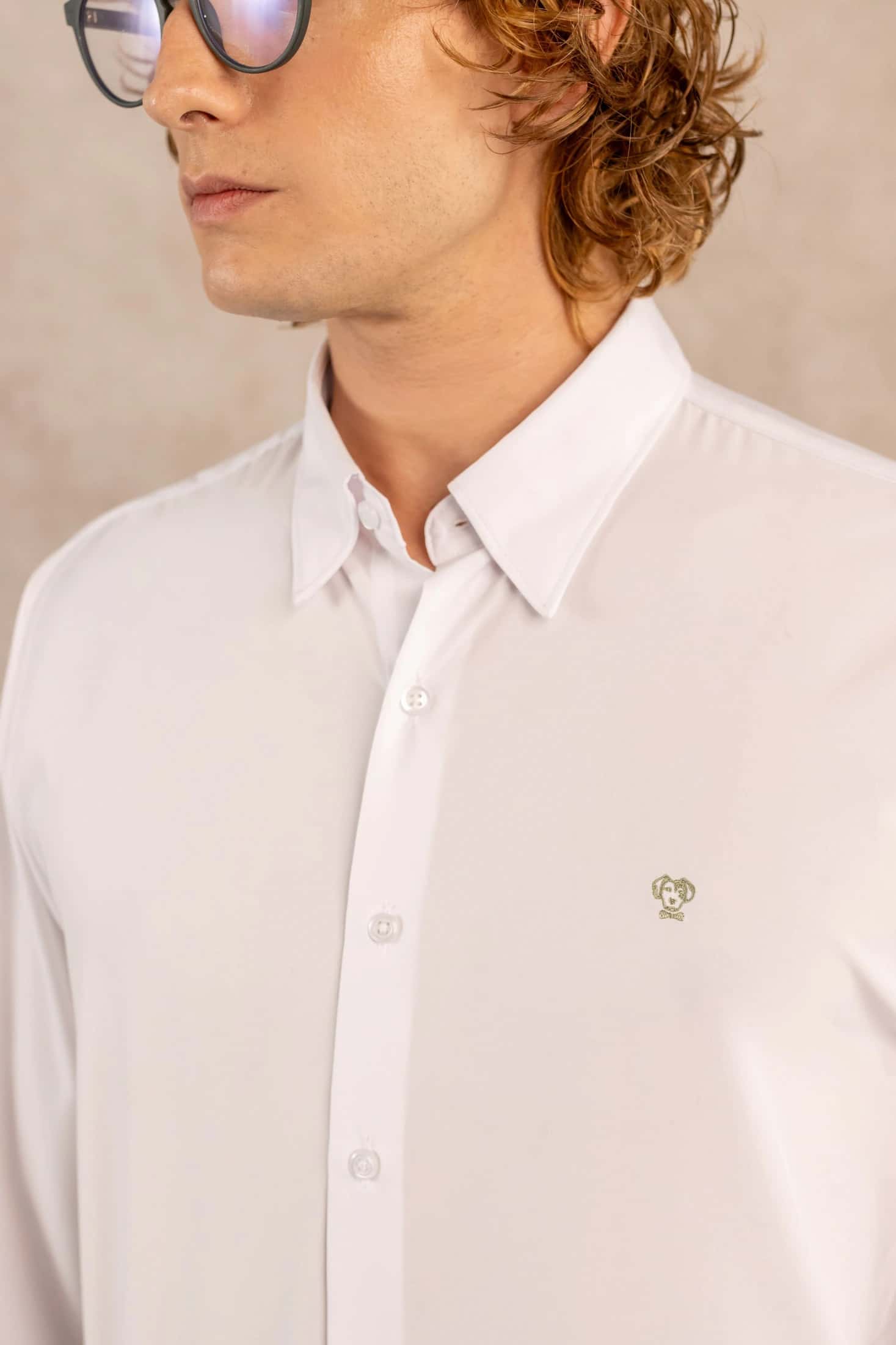 Camisa Performance Antiarrugas Blanco