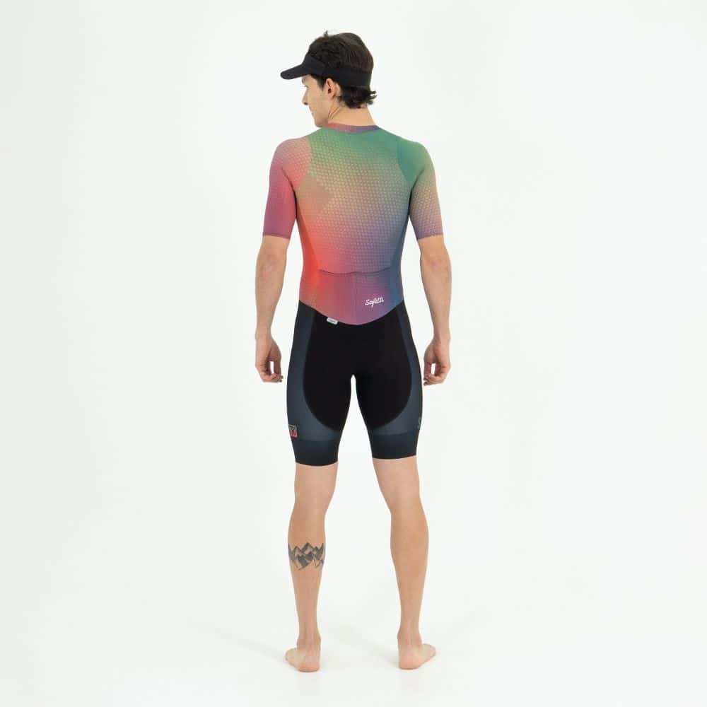 ENTERIZO TRIATLÓN CORTO MANGA CORTA TRINOVA PARA HOMBRE - miniatura 2