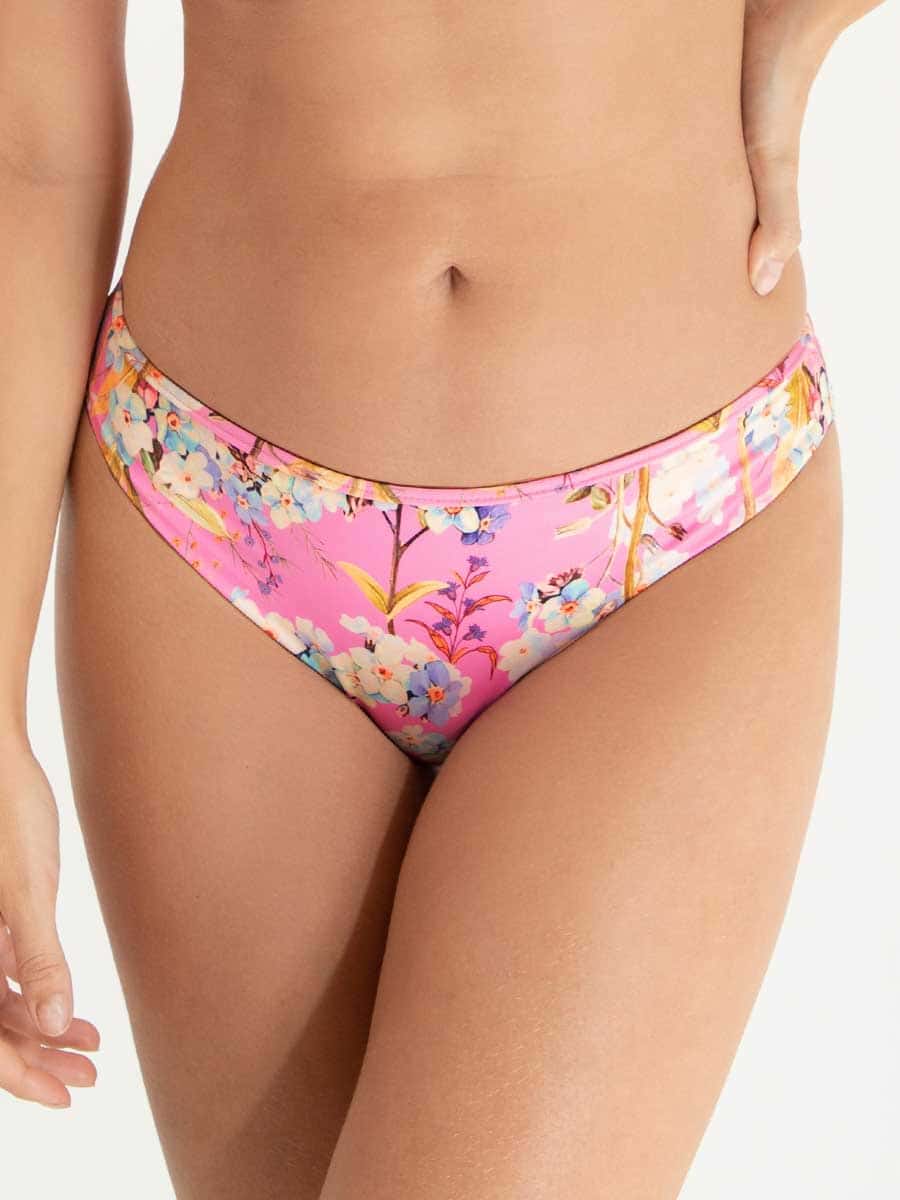 Panty de Baño Estampado Color Rosa