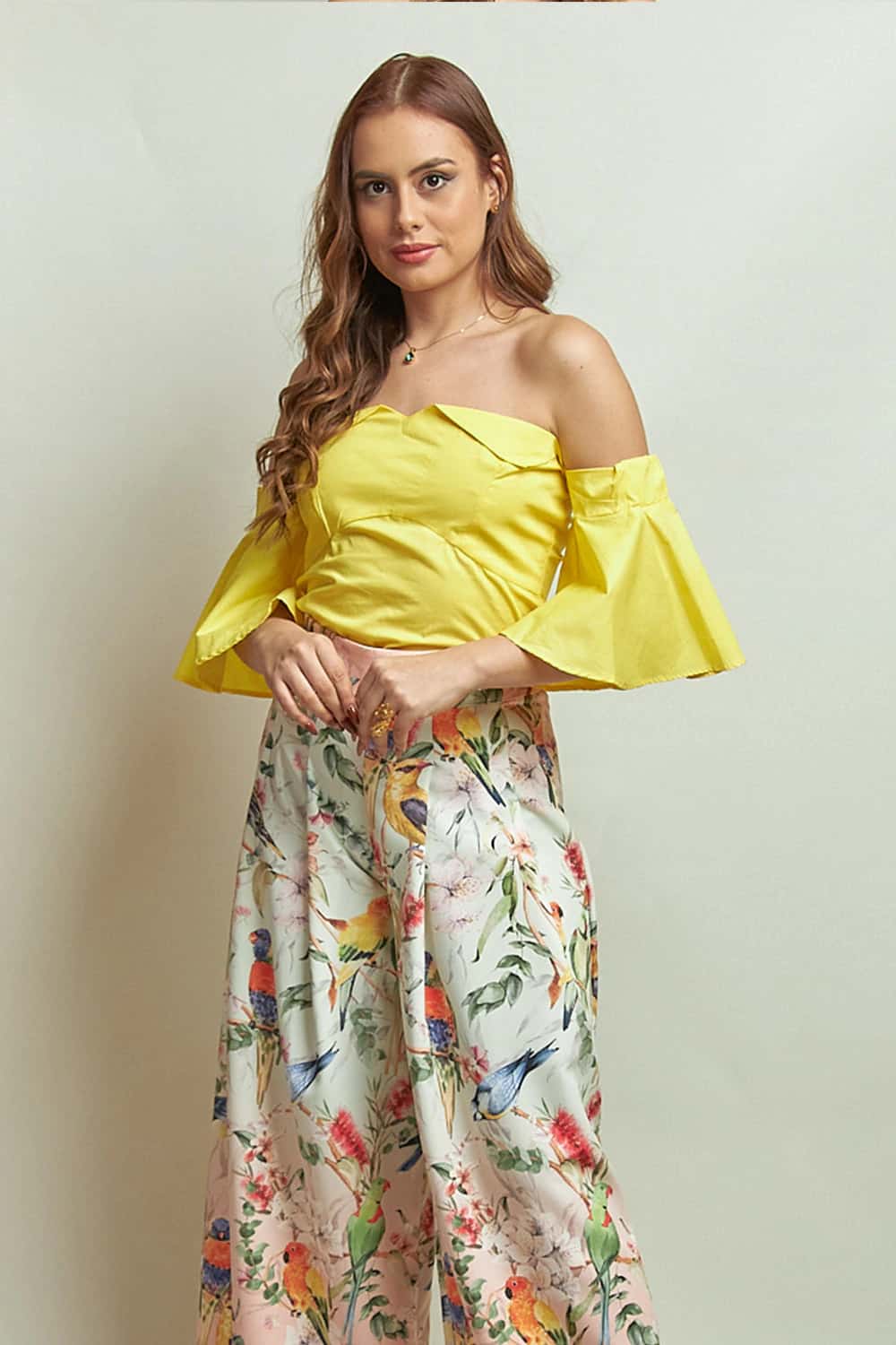 Blusa Agustina Amarilla - miniatura 3