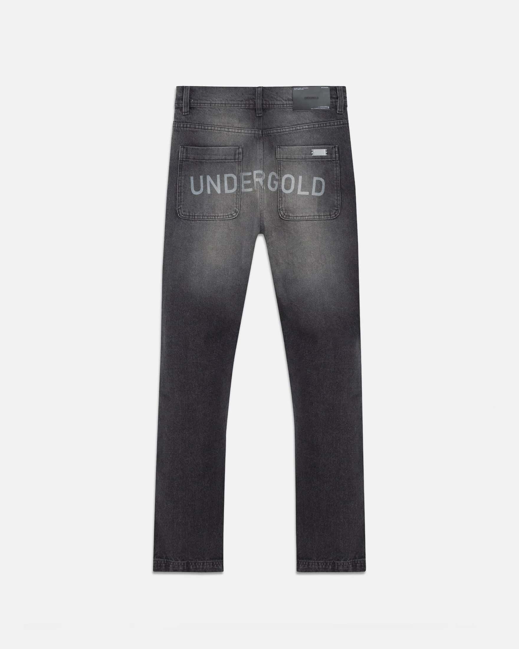 Line Basic Slim fit Fit Jeans Washed Black