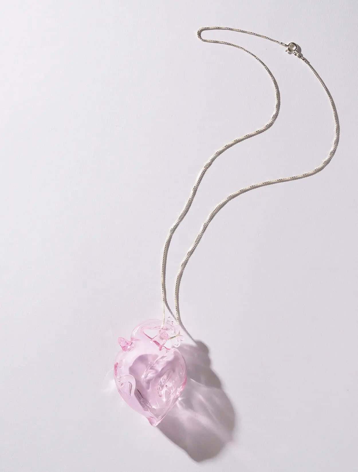 COLLAR CORAZÓN SOPLADO - miniatura 2