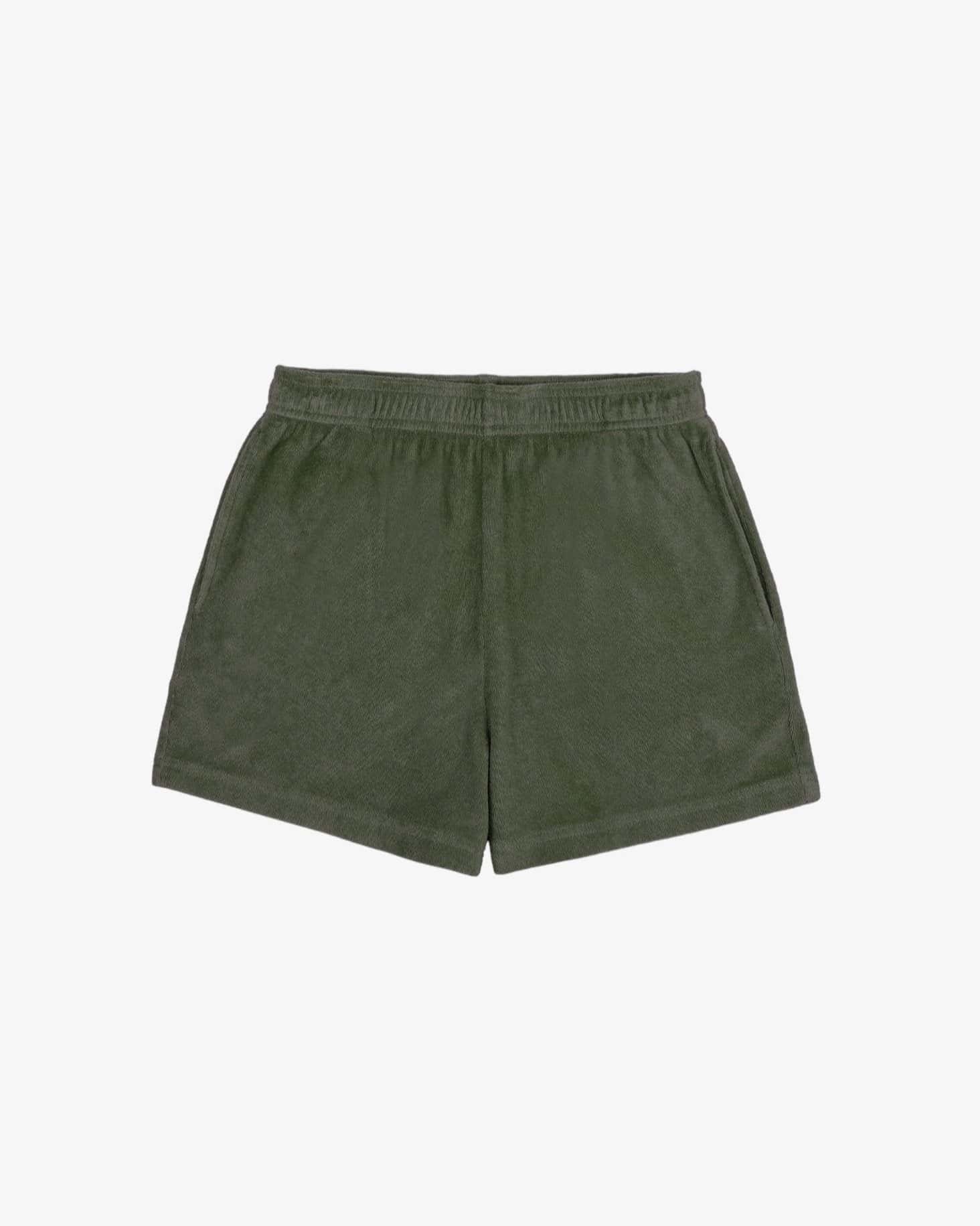Venecia Olive Green Toweling