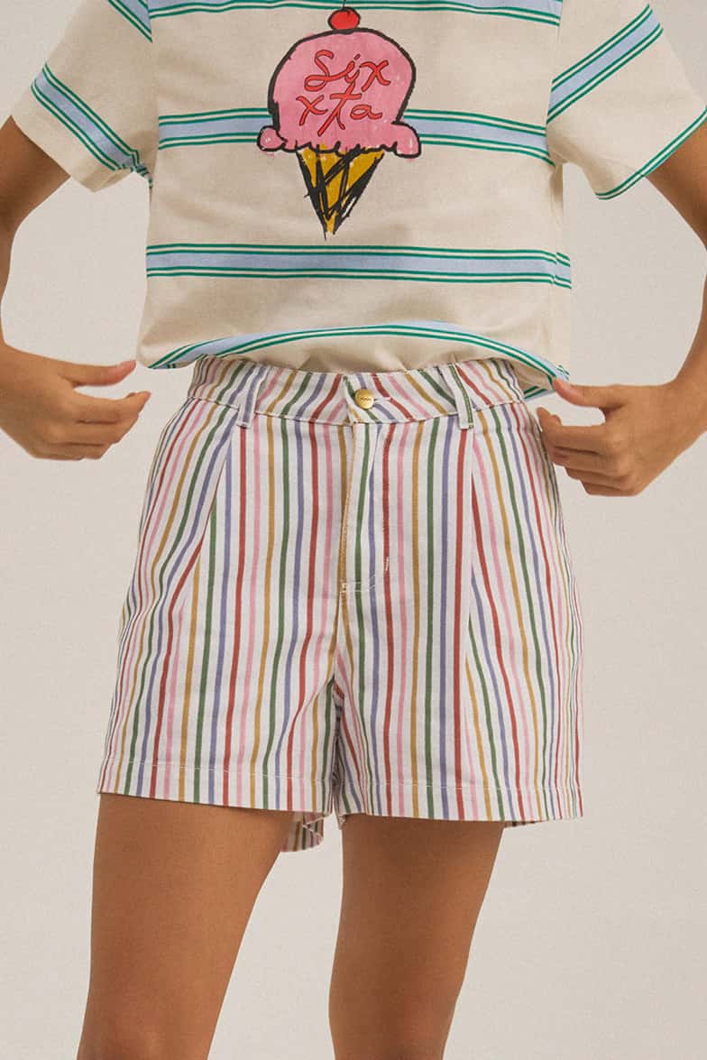 Short Hellen Arcoiris - miniatura 2