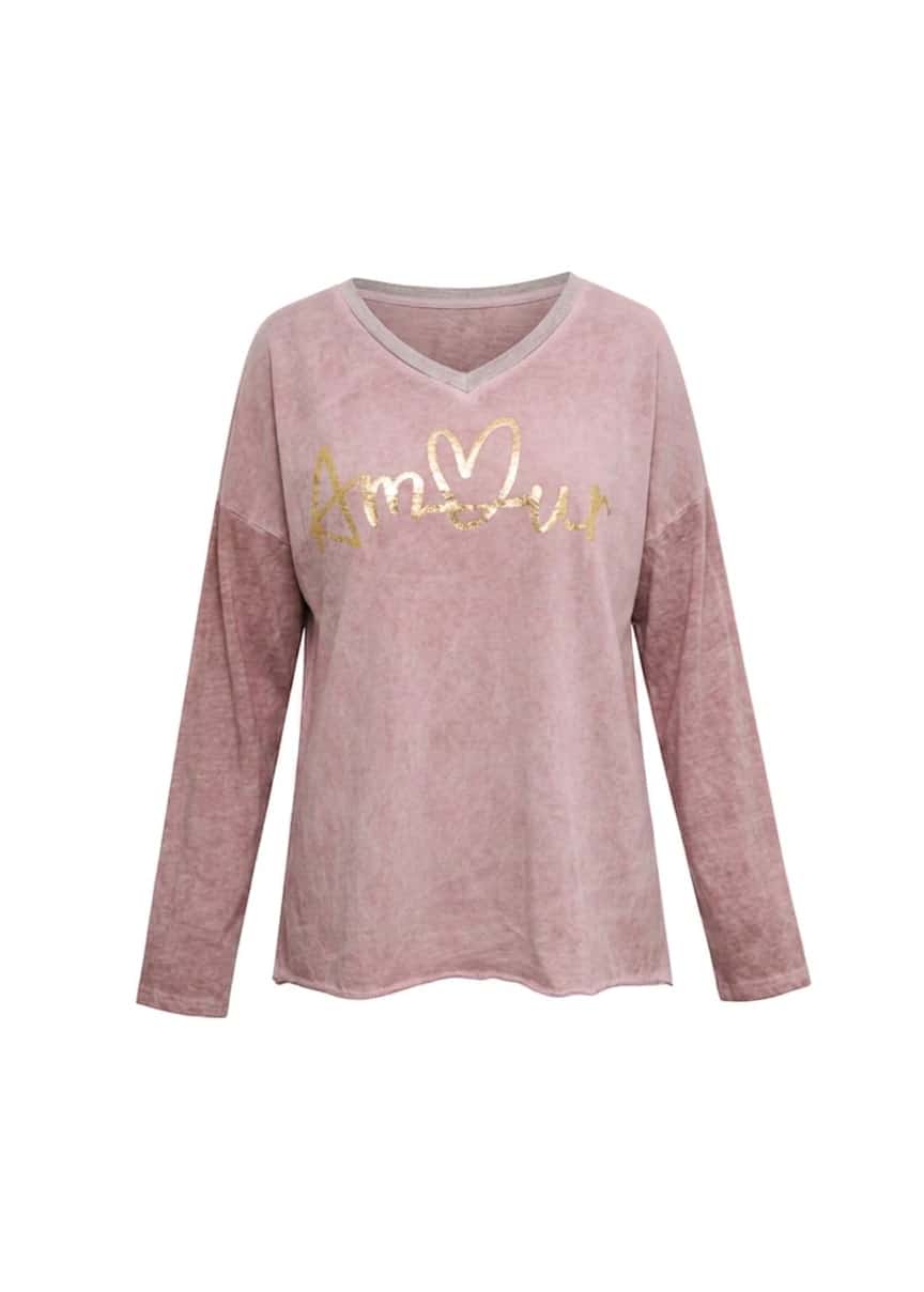 Blusa con detalles el lurex
