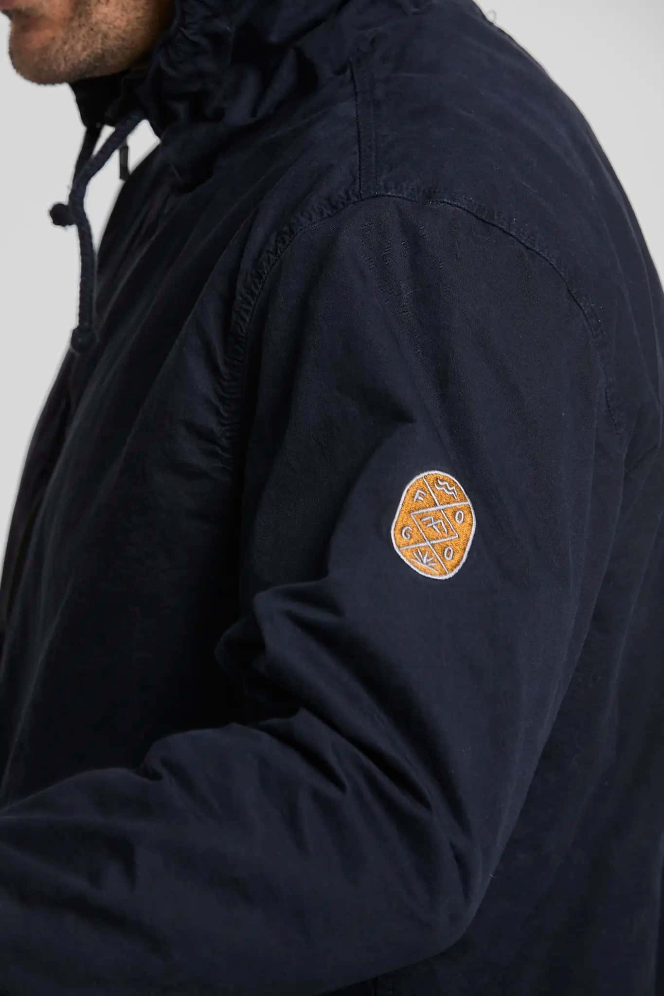 Chaqueta Anorak Azul Oscuro - miniatura 5