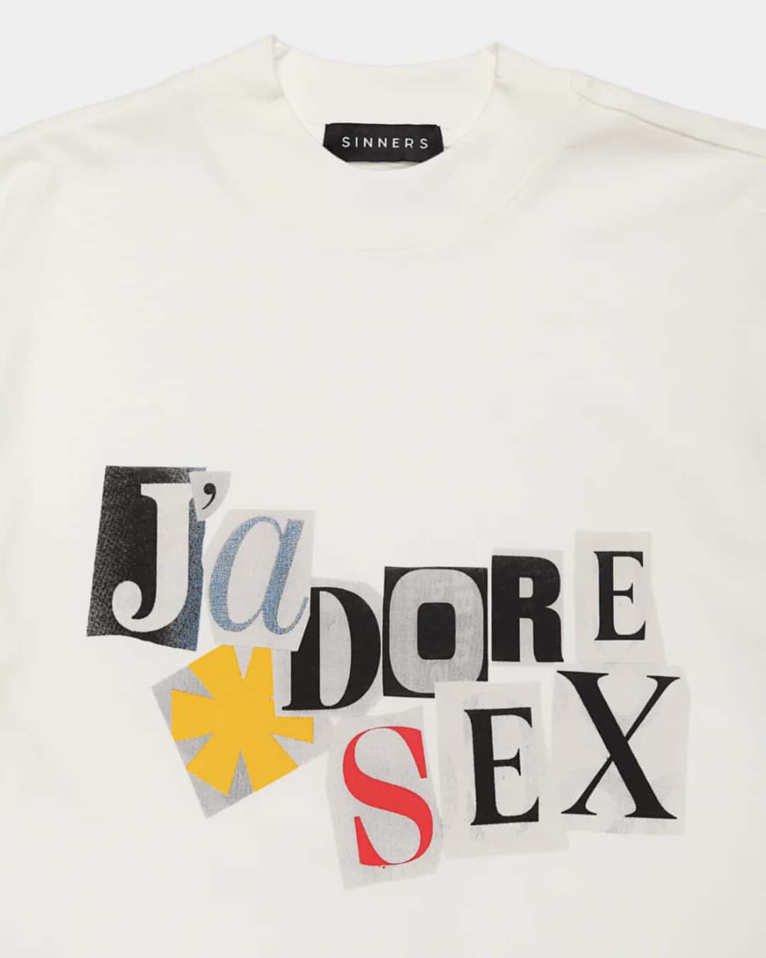 J'ADORE SEX CREME T-SHIRT - miniatura 2