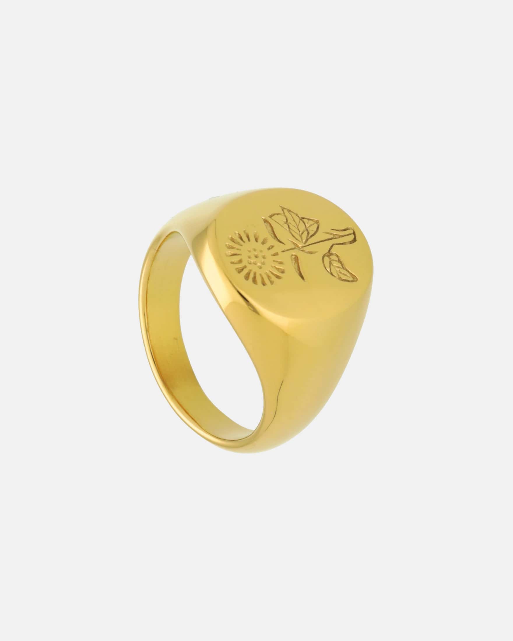 Anillo Fiore Dorado - miniatura 1
