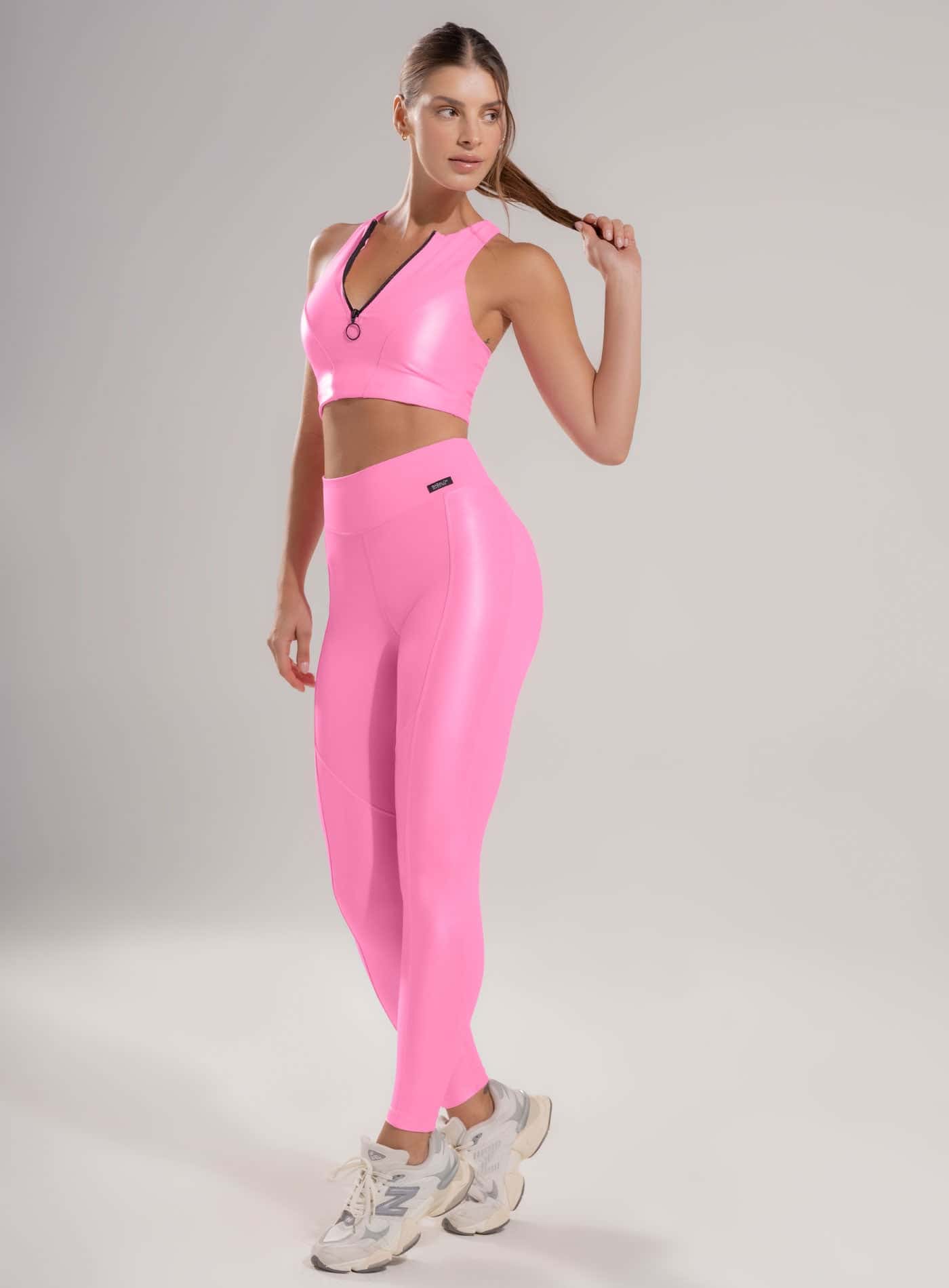 LEGGINS DEPORTIVO TELA APARIENCIA CUERO