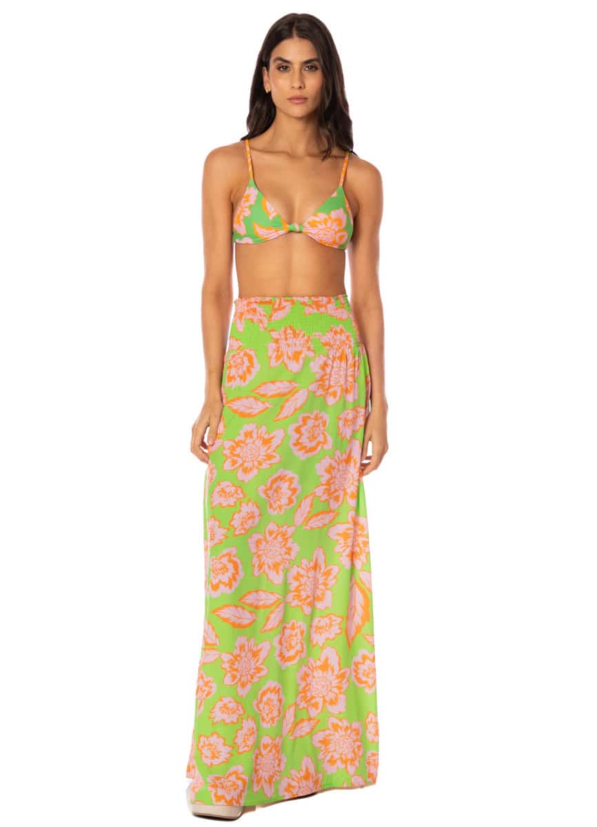 Maaji Sunset Petals Aubrey Long Skirt