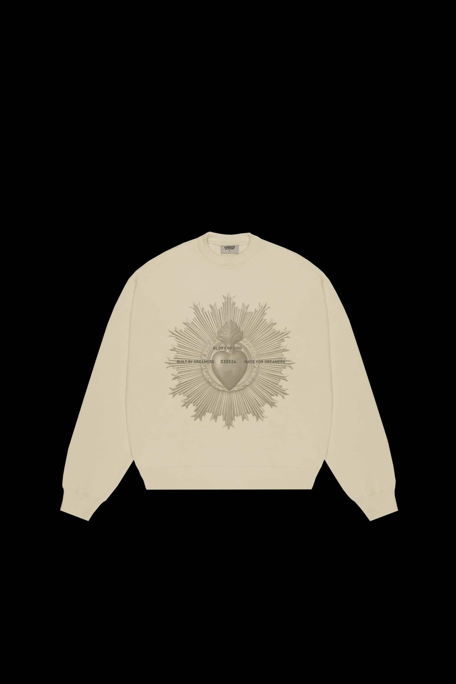 Crewneck Beige - Sacred Heart