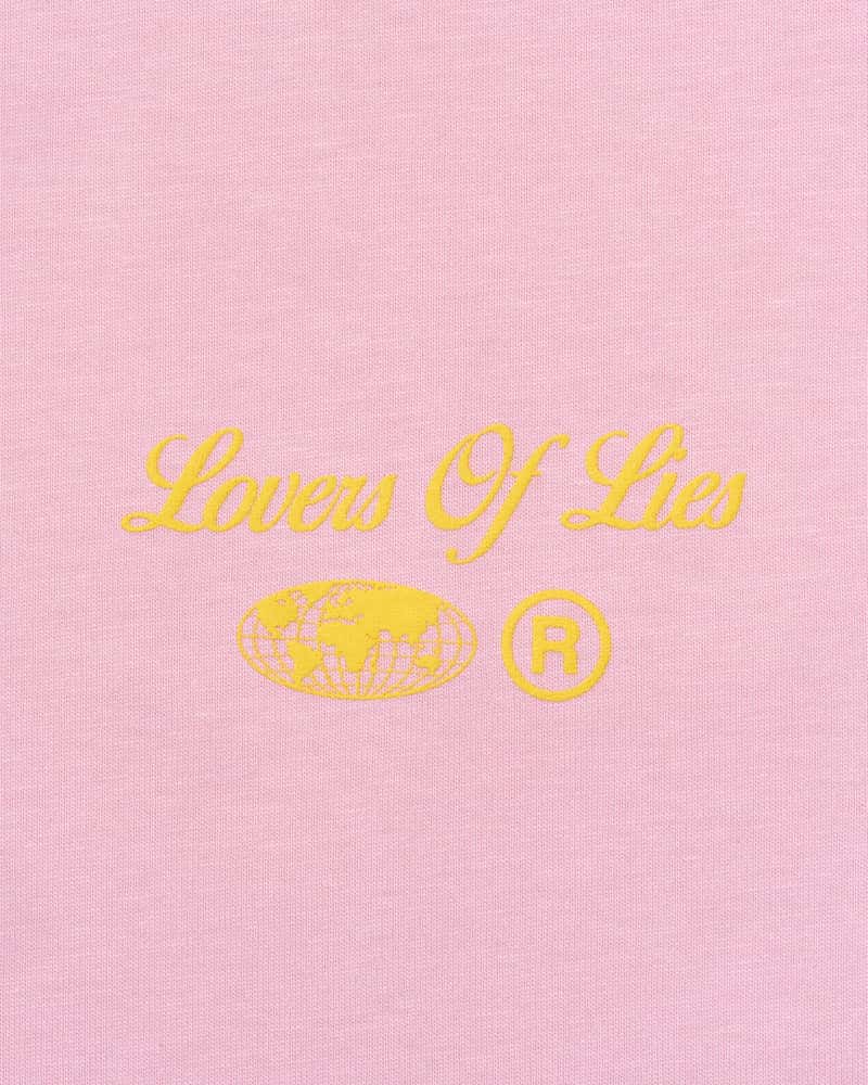 Camiseta Rosada Oversize Lovers - miniatura 4