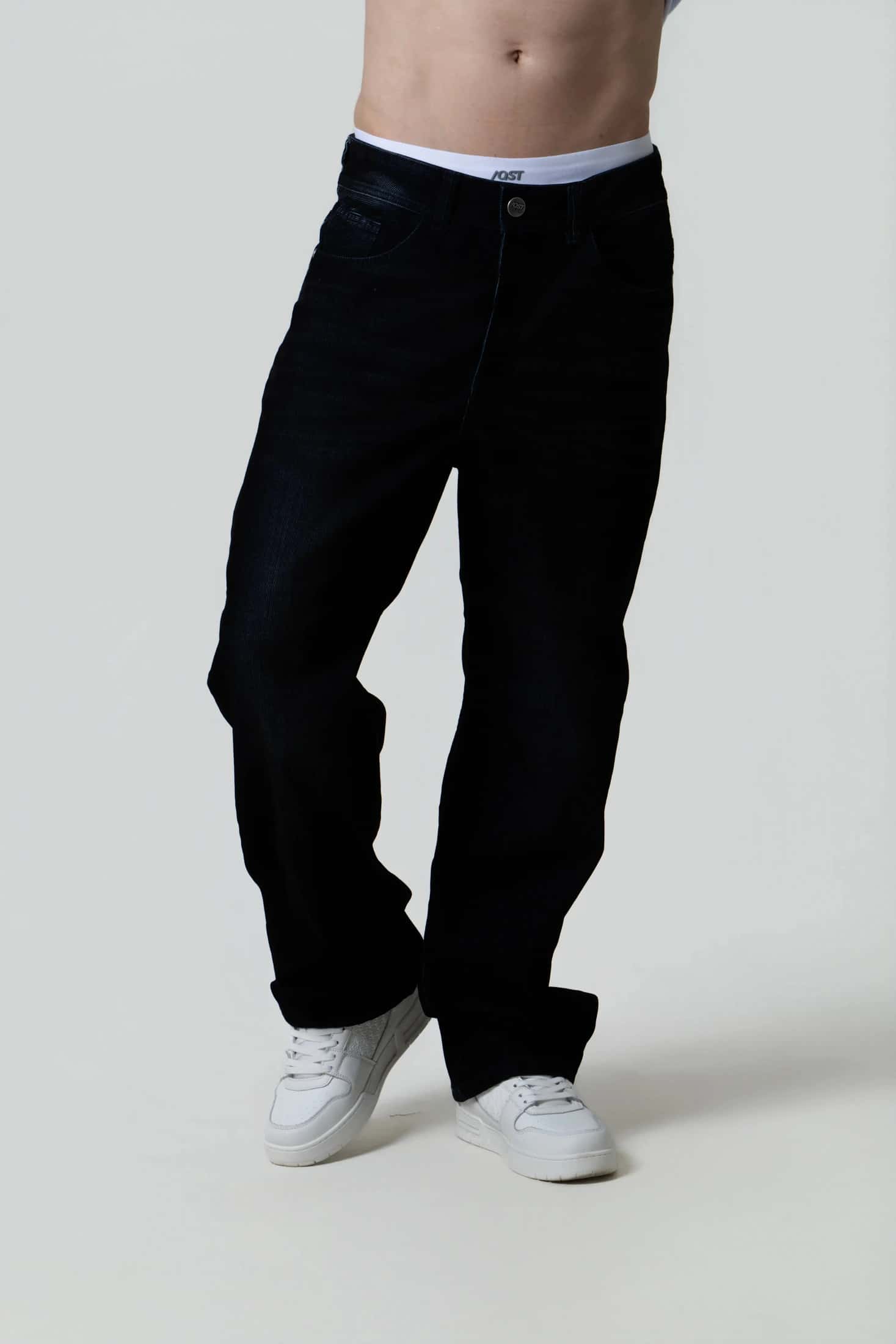 PANTALON 5 BOLSILLOS COLOR AZUL OSCURO