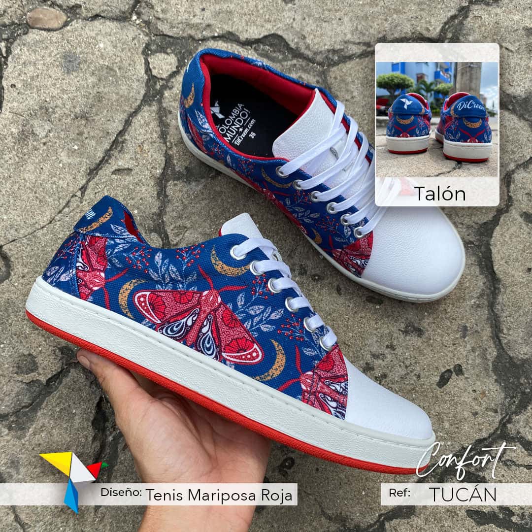Mariposa Roja – Tenis TUCÁN