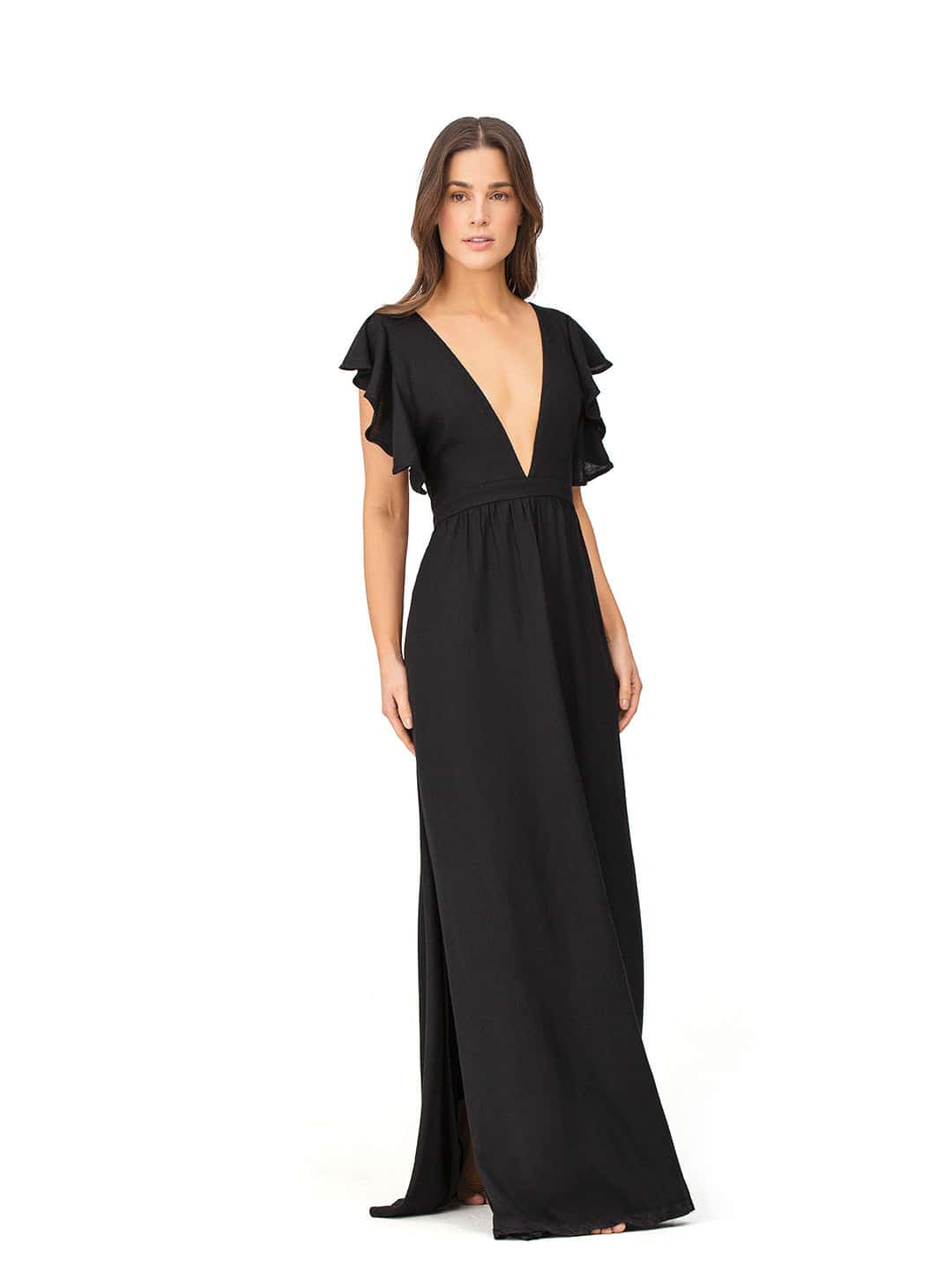 Vestido largo vera  - Media Luna