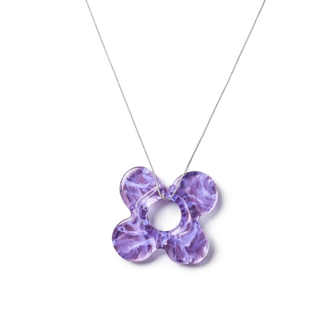 Violeta Flower Necklace - miniatura 2