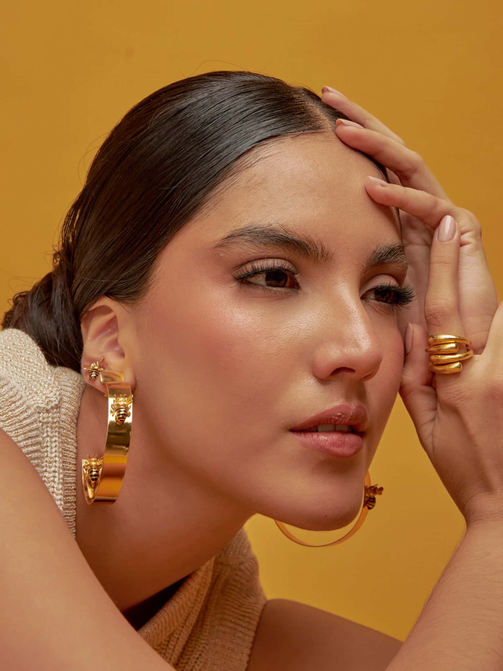 Candongas maxi abeja
