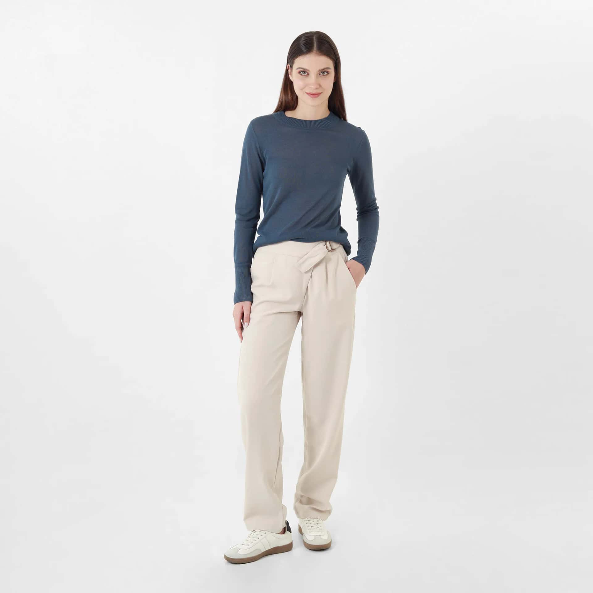 Sweater Cuello Alto Manga Larga