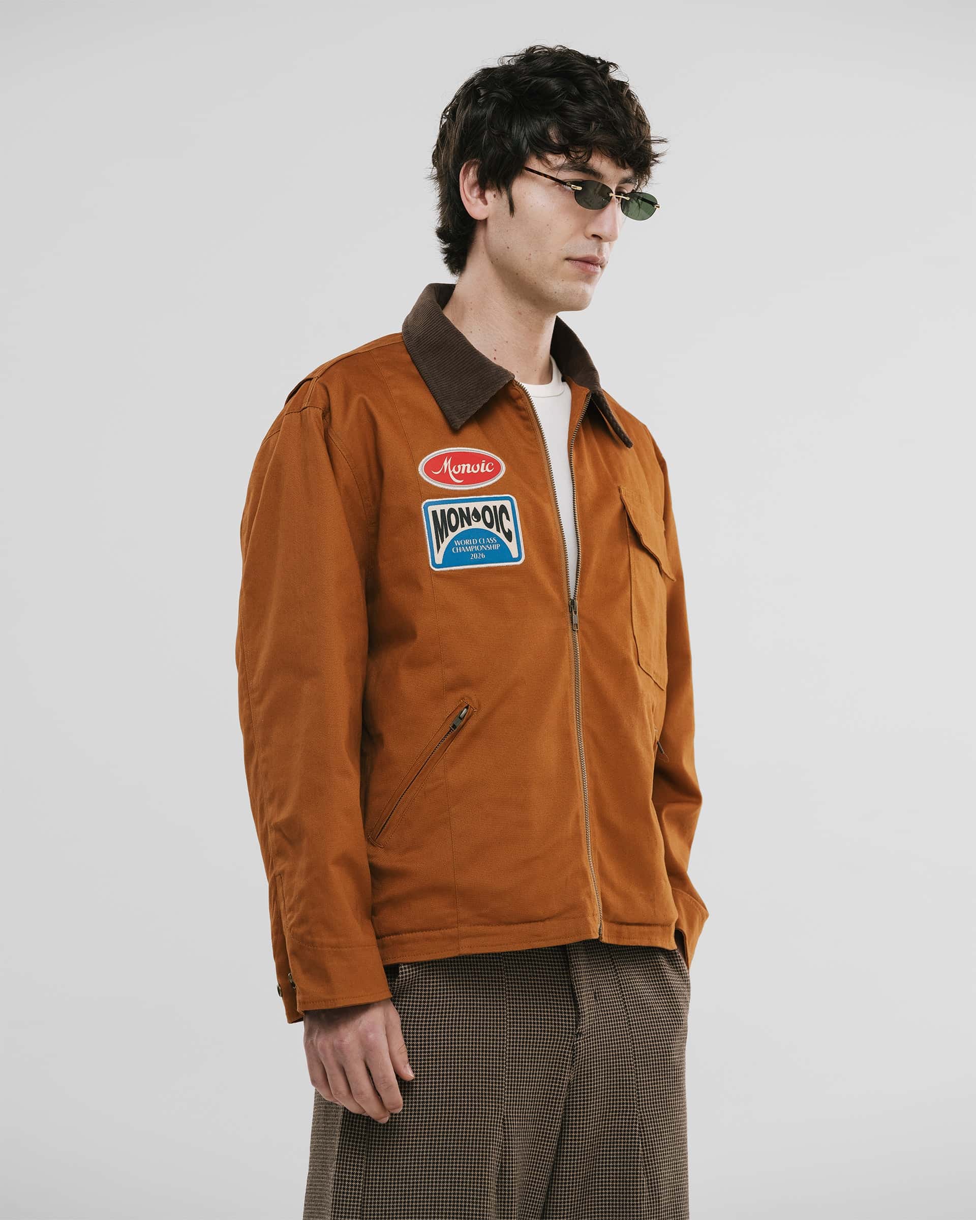 Rally Canvas Work Jacket - Camel - miniatura 3
