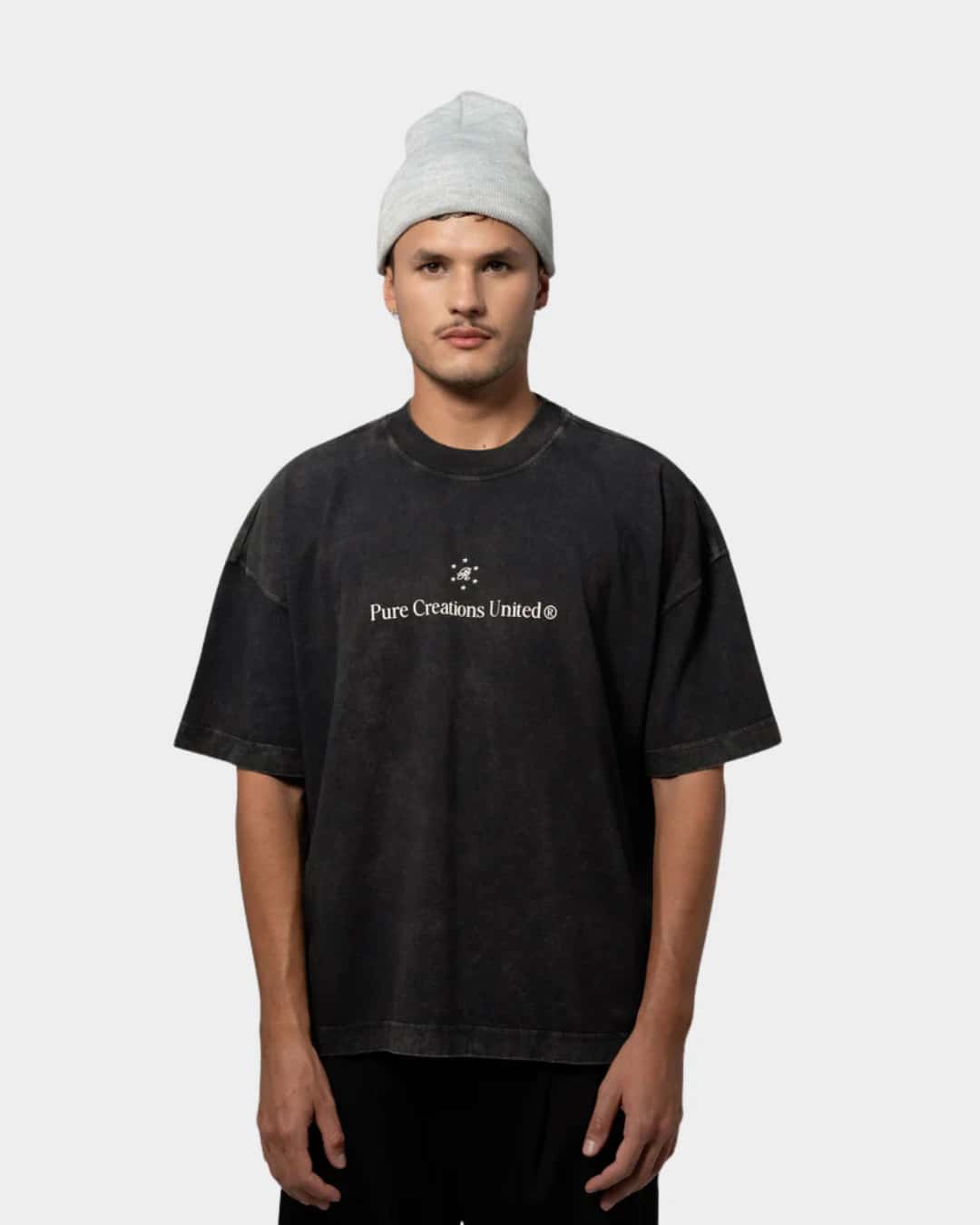 STILL HUNGRY WASHED GRAY T-SHIRT