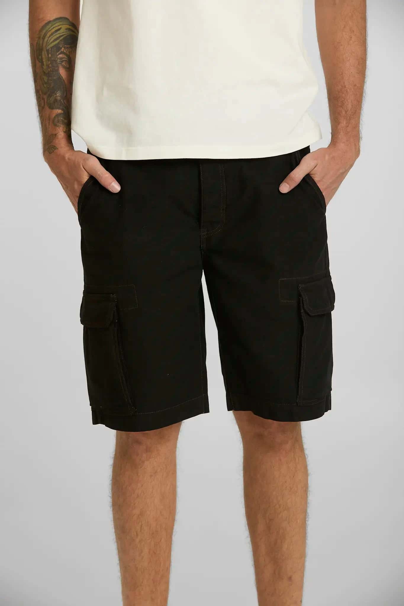 Bermuda Cargo Negro - miniatura 3