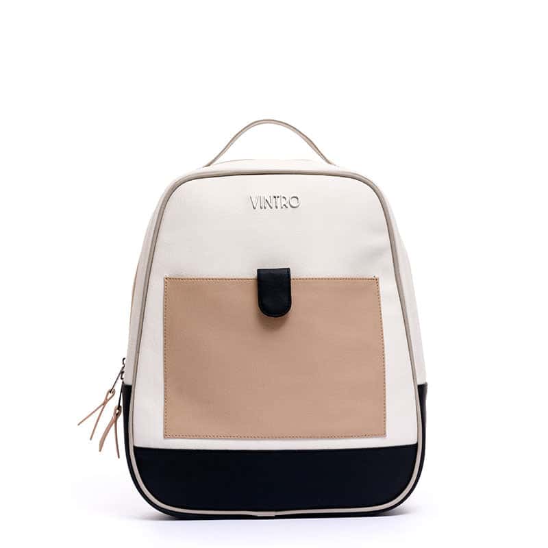 Morral Para Mujer Atenas Negro Con Bolsillo externo
