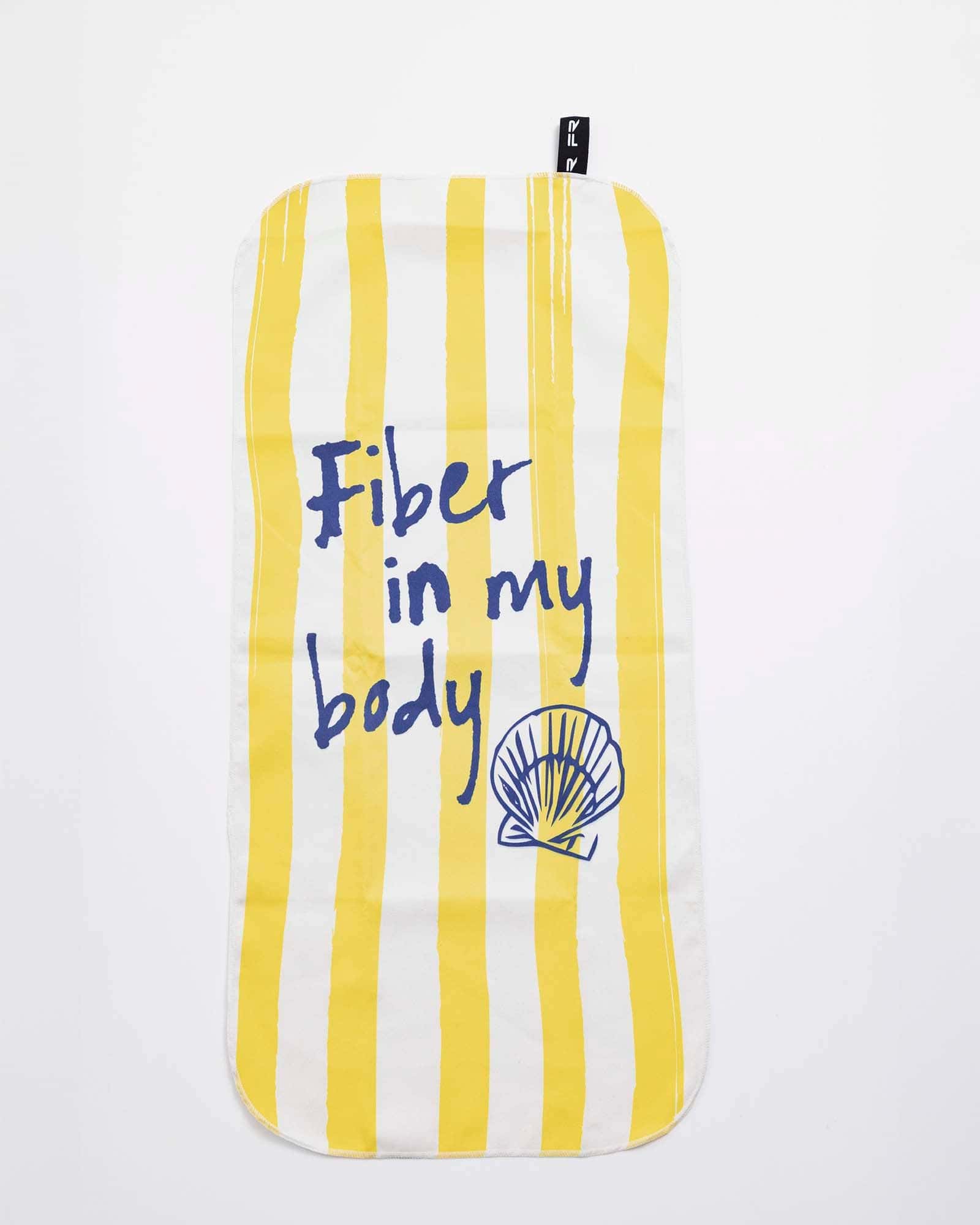 Toalla amarillo dolce FIBER