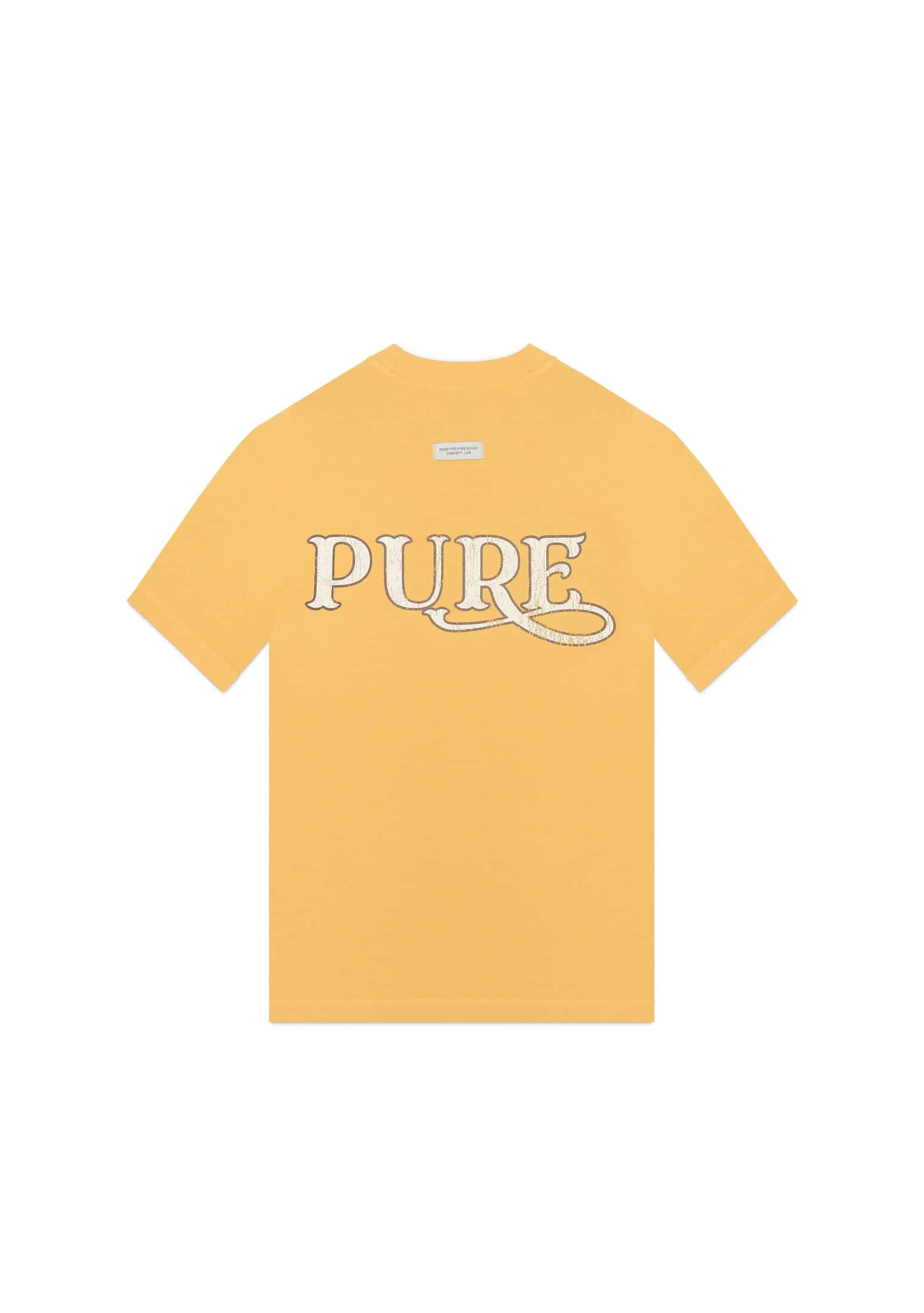 Before The West mustard t-shirt