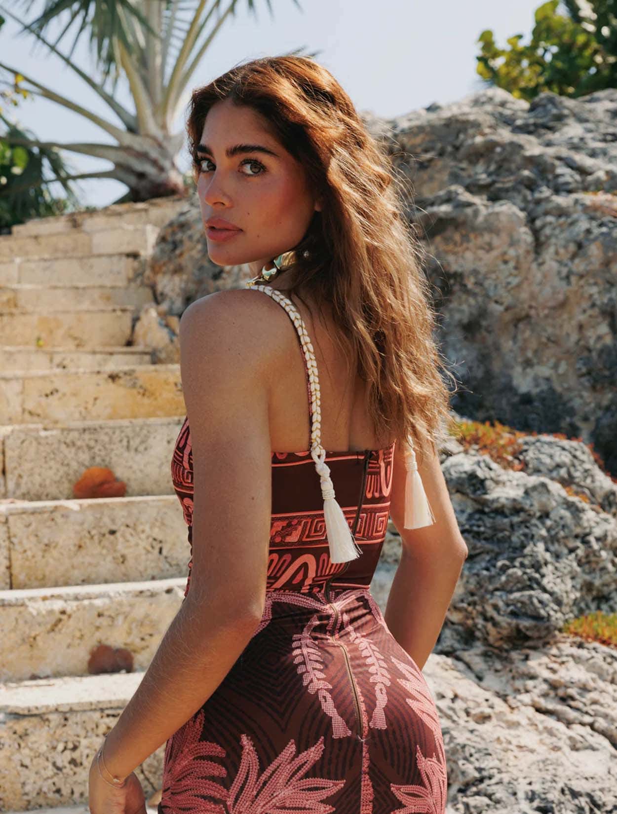 VESTIDO CORAL - miniatura 3