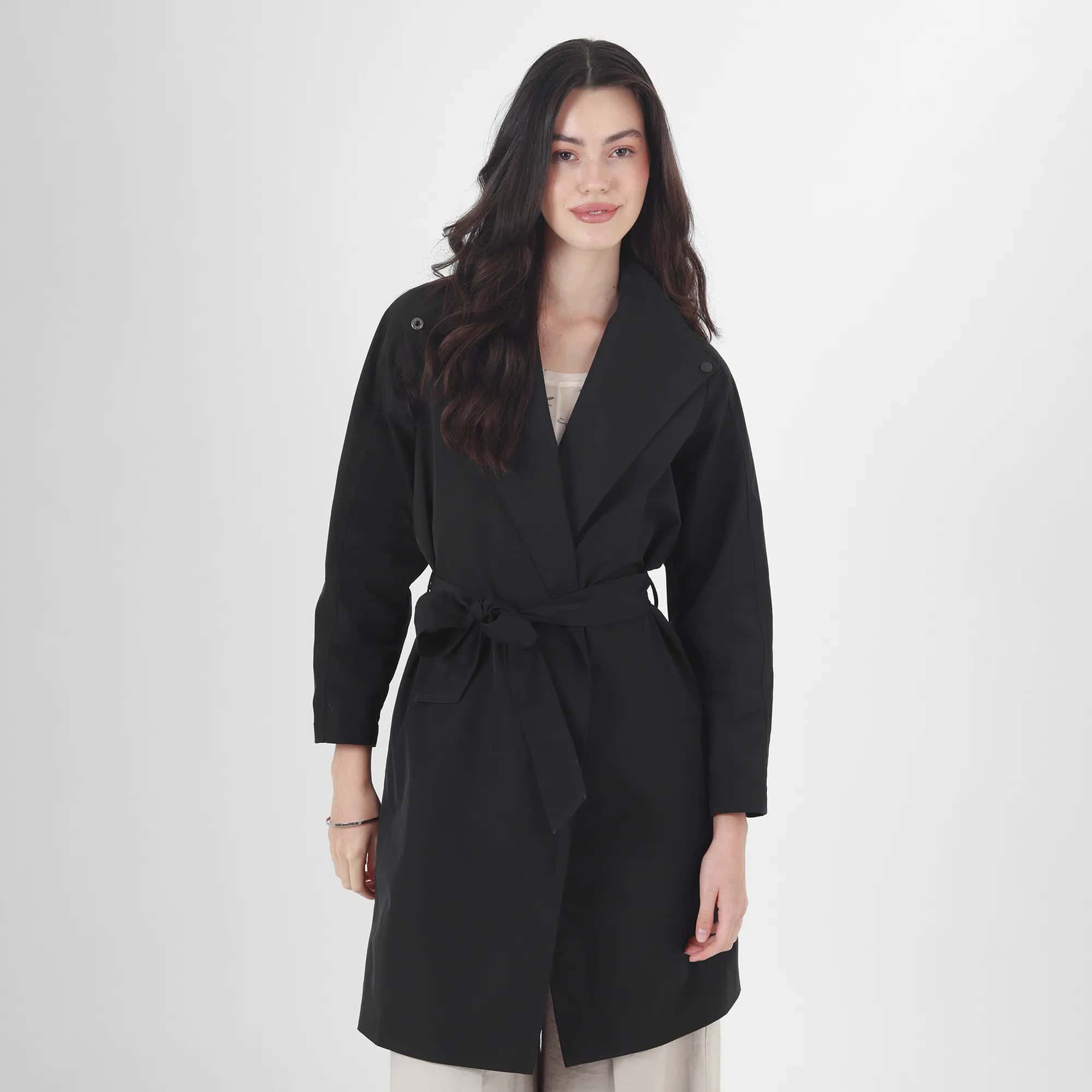 Chaqueta Cuello Solapa Manga Larga