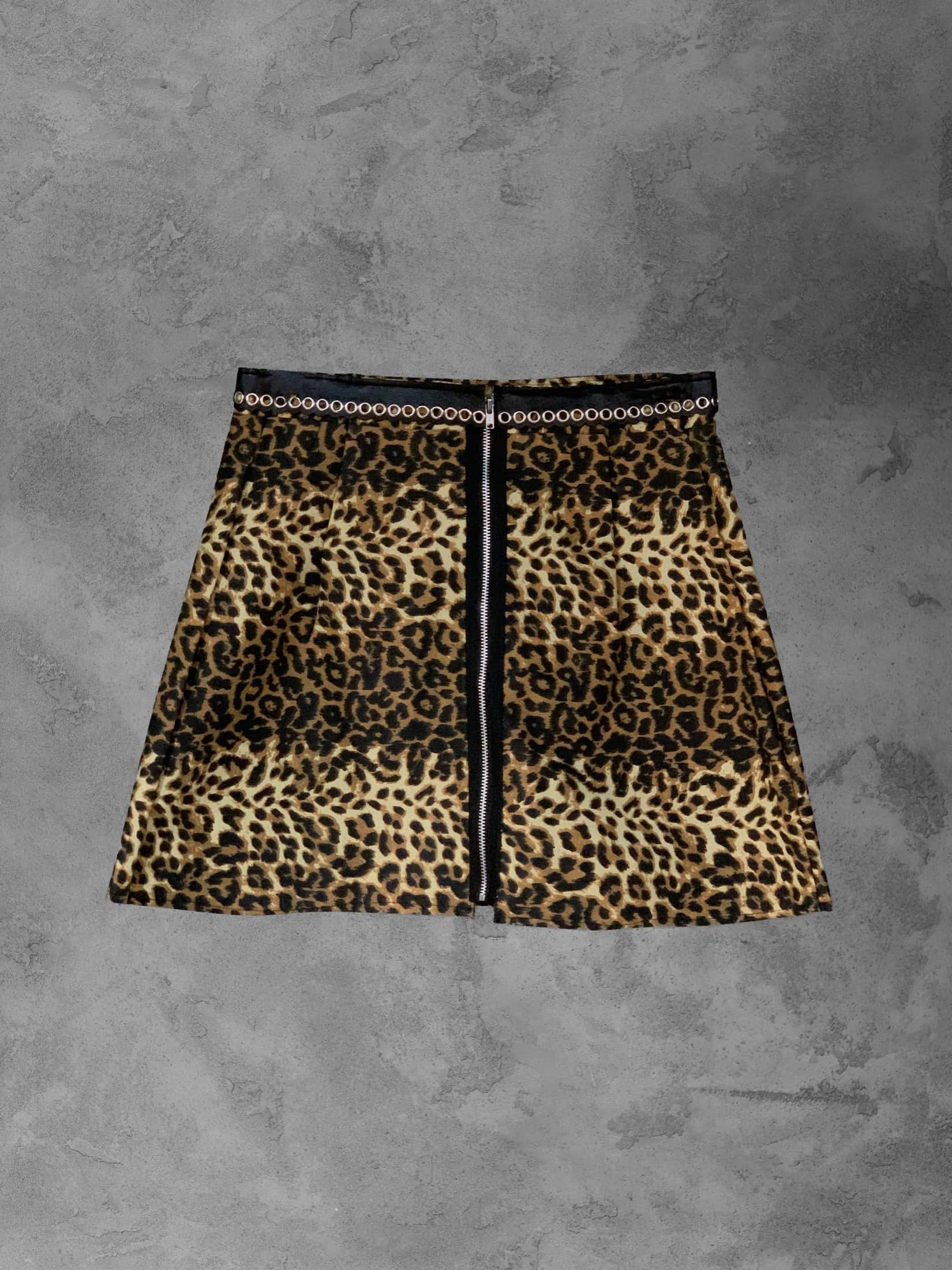 LEOPARD SET MTC SKIRT