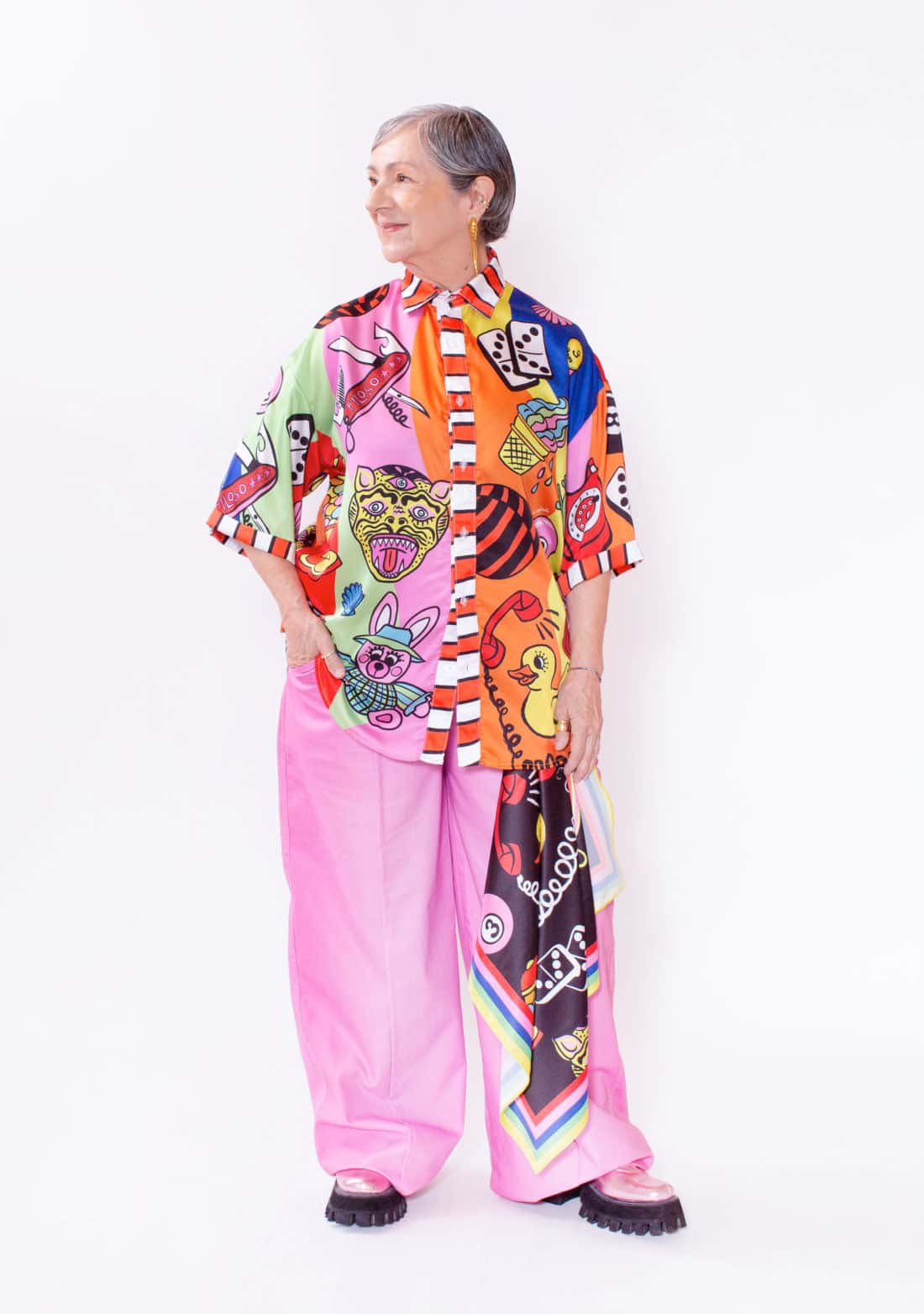 Camisa Unisex  Manga Corta / Ilustración Encantados Tesoros
