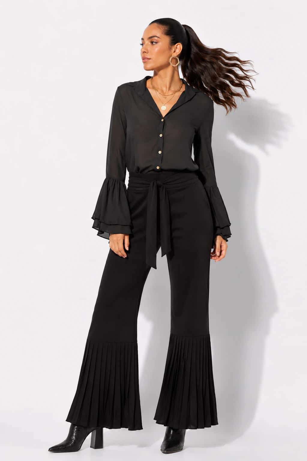 Blusa Azores Negro - miniatura 3
