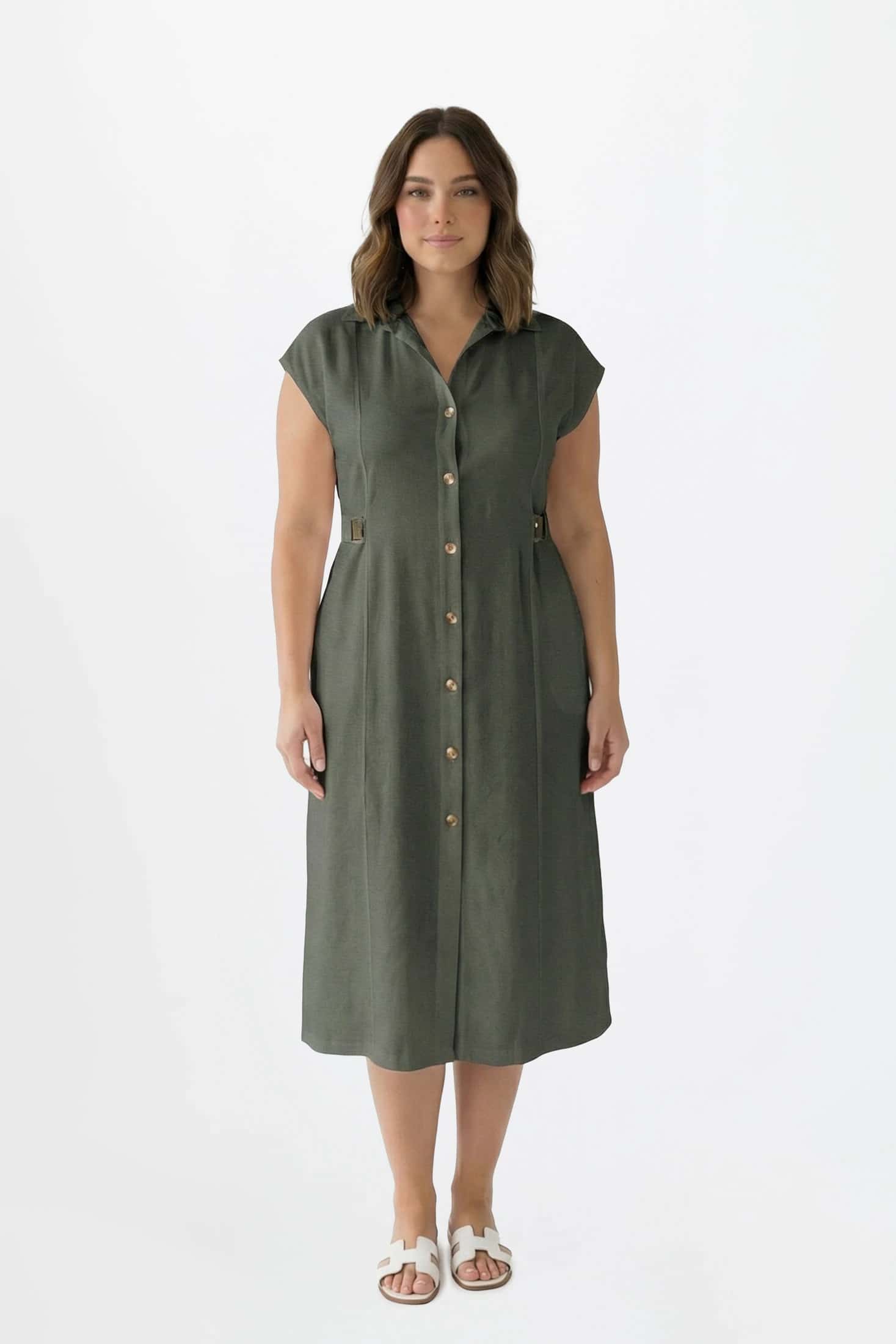 VESTIDO CAMISERO PARA MUJER 1142674 - miniatura 2