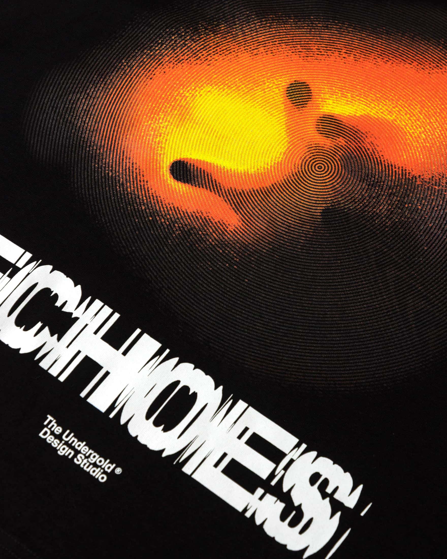 Echoes Pulse Boxy Fit Tshirt Black - miniatura 4