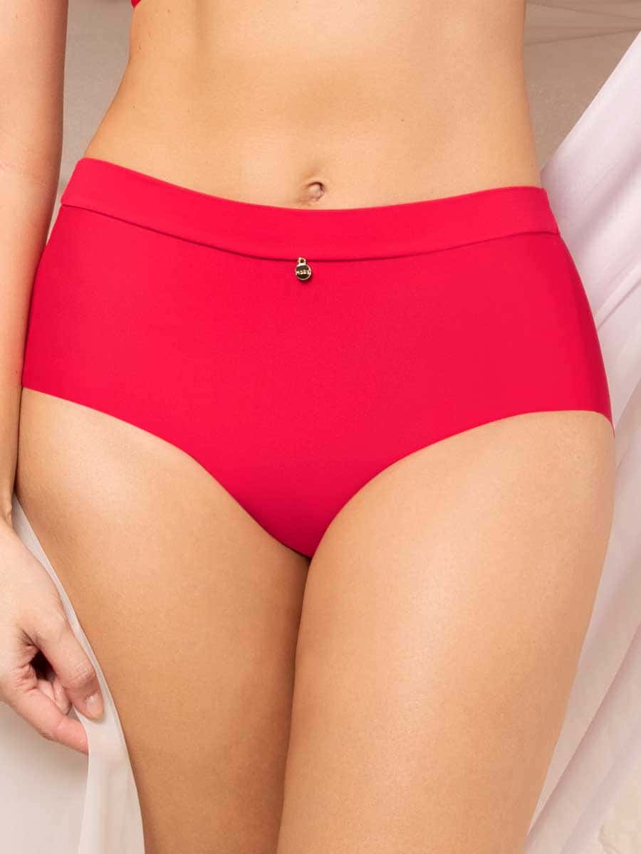 Cachetero Control Suave en Abdomen Cereza