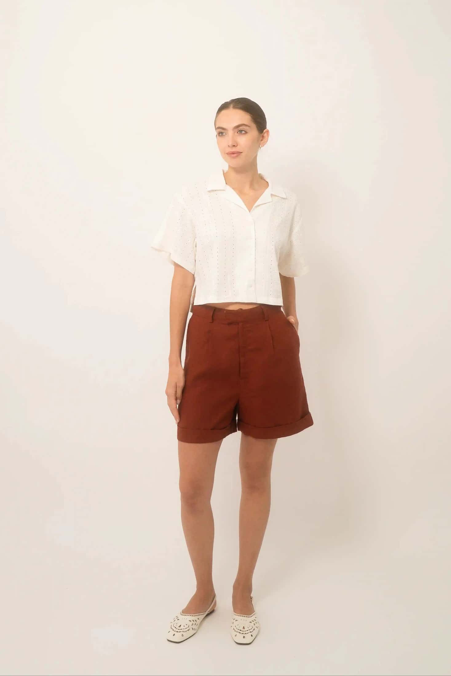 Diane Classic Short - European Flax