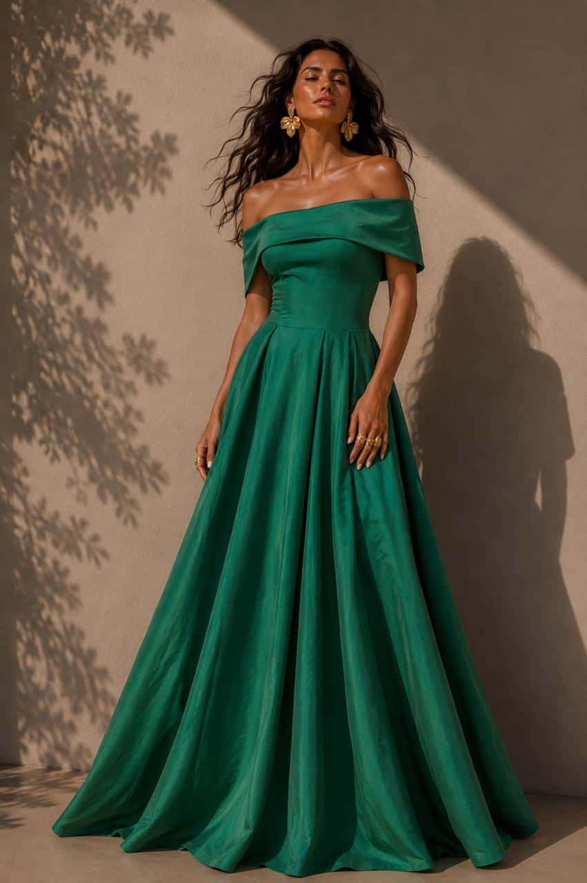 Vestido Topacio Verde - miniatura 2