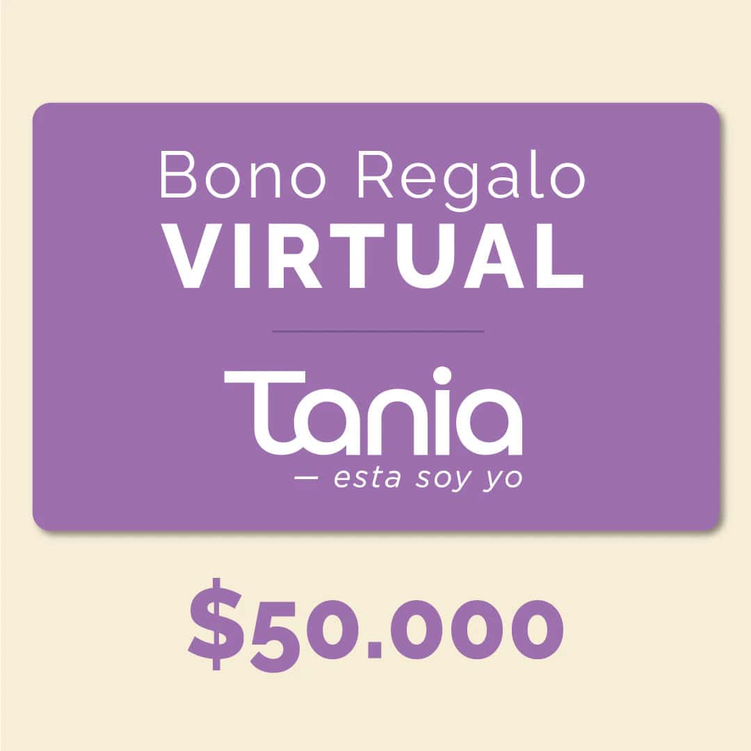 Bono Regalo Virtual $50.000