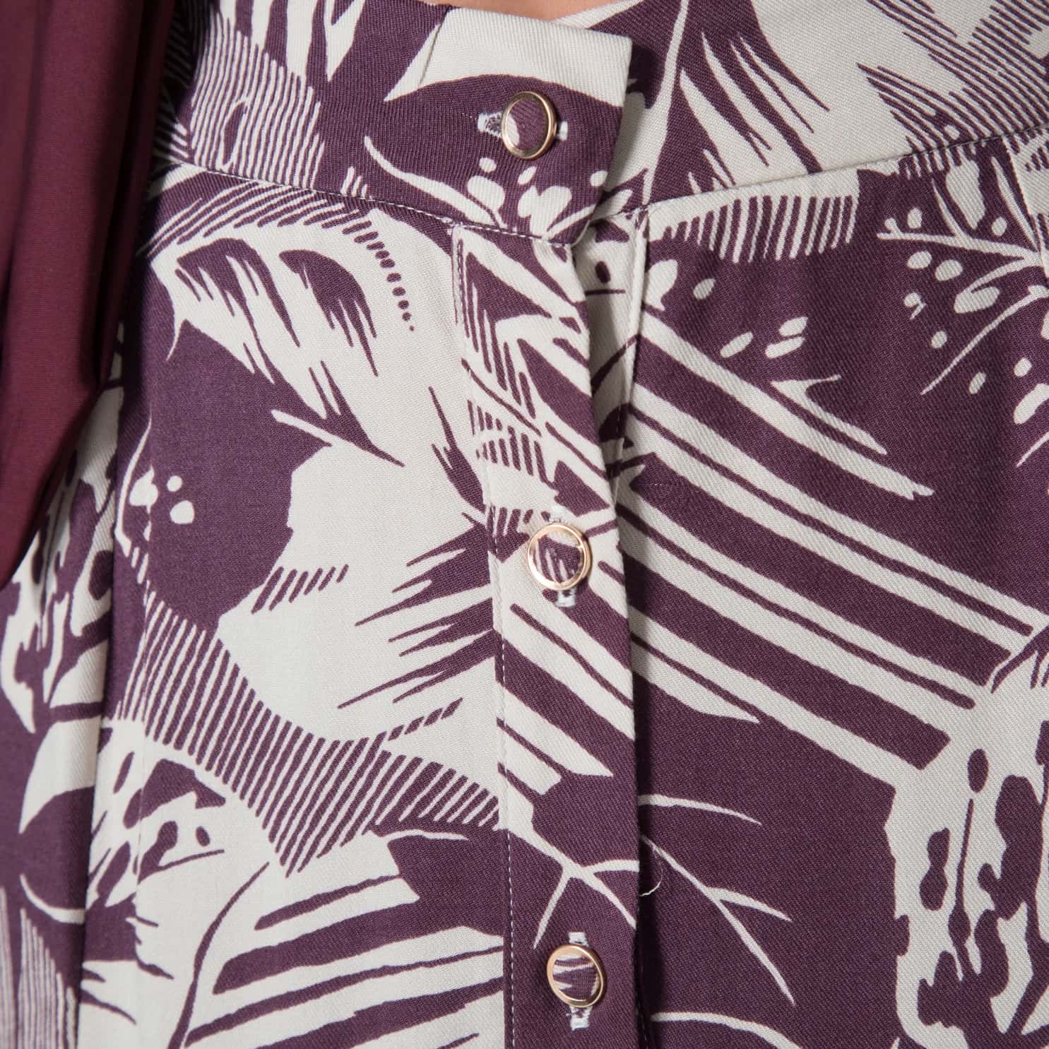 Falda Estampada Larga Leaft - miniatura 5