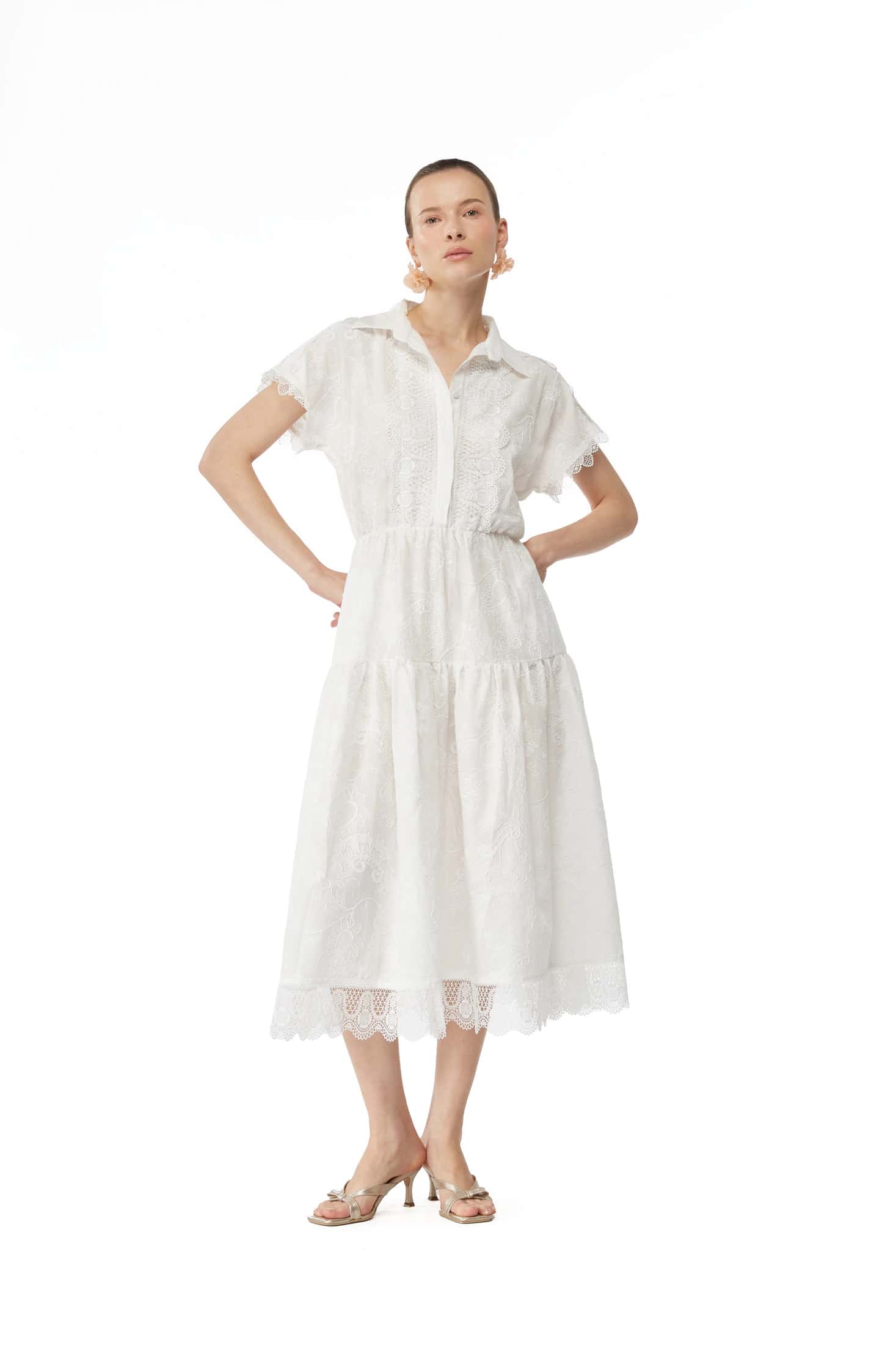 AURA MAXI DRESS WHITE