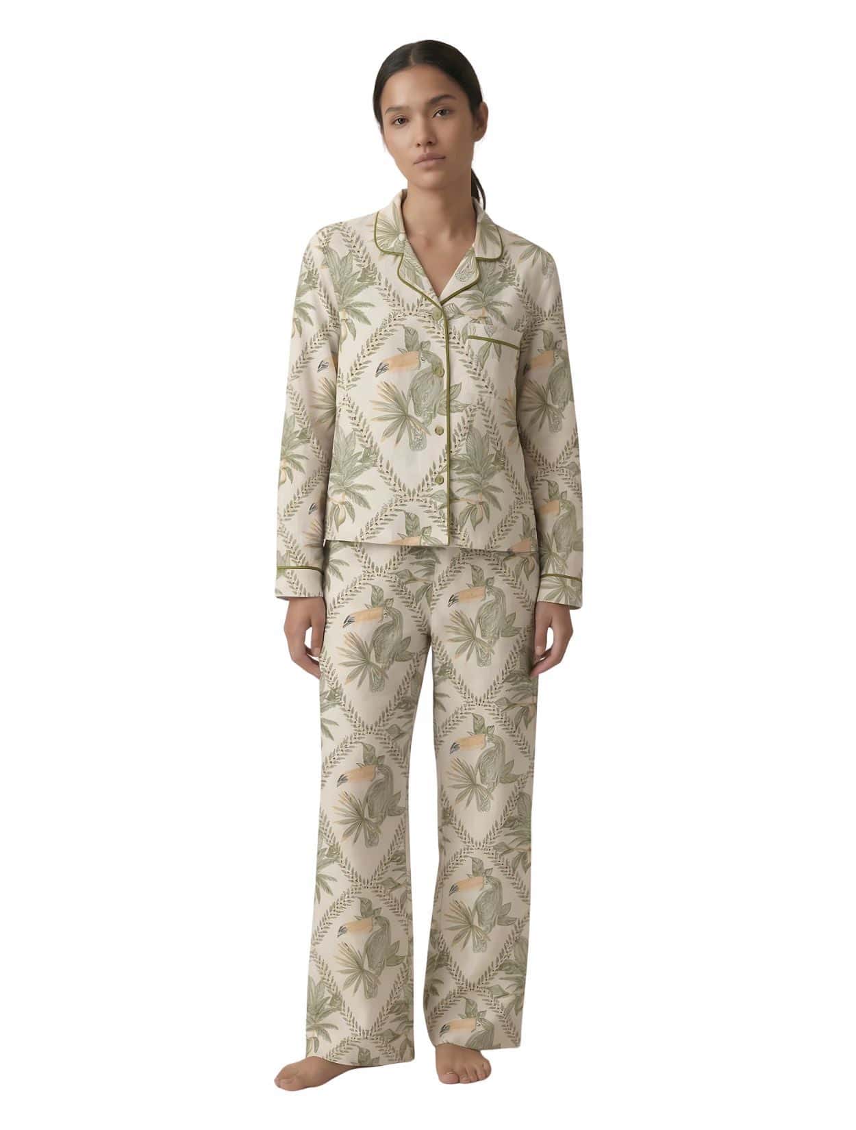 SET PIJAMA BOTANICAL SCRIPT