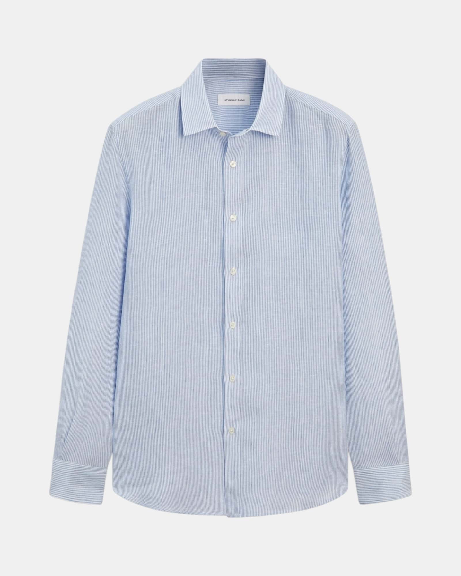 Bellagio Blue Stripe - Camisa