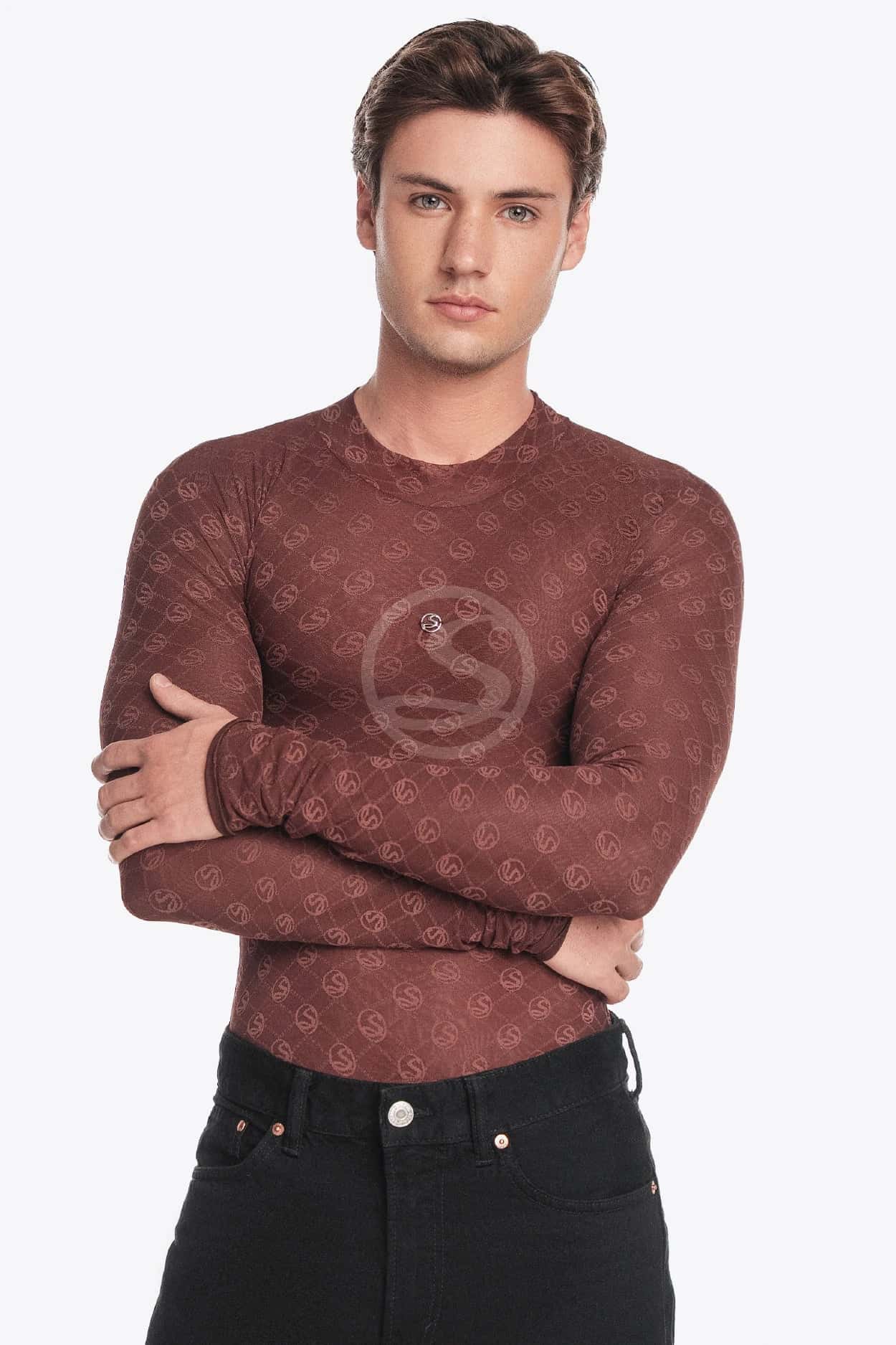 Mesh Billy Marrón Santísimas Men Ref. S-626