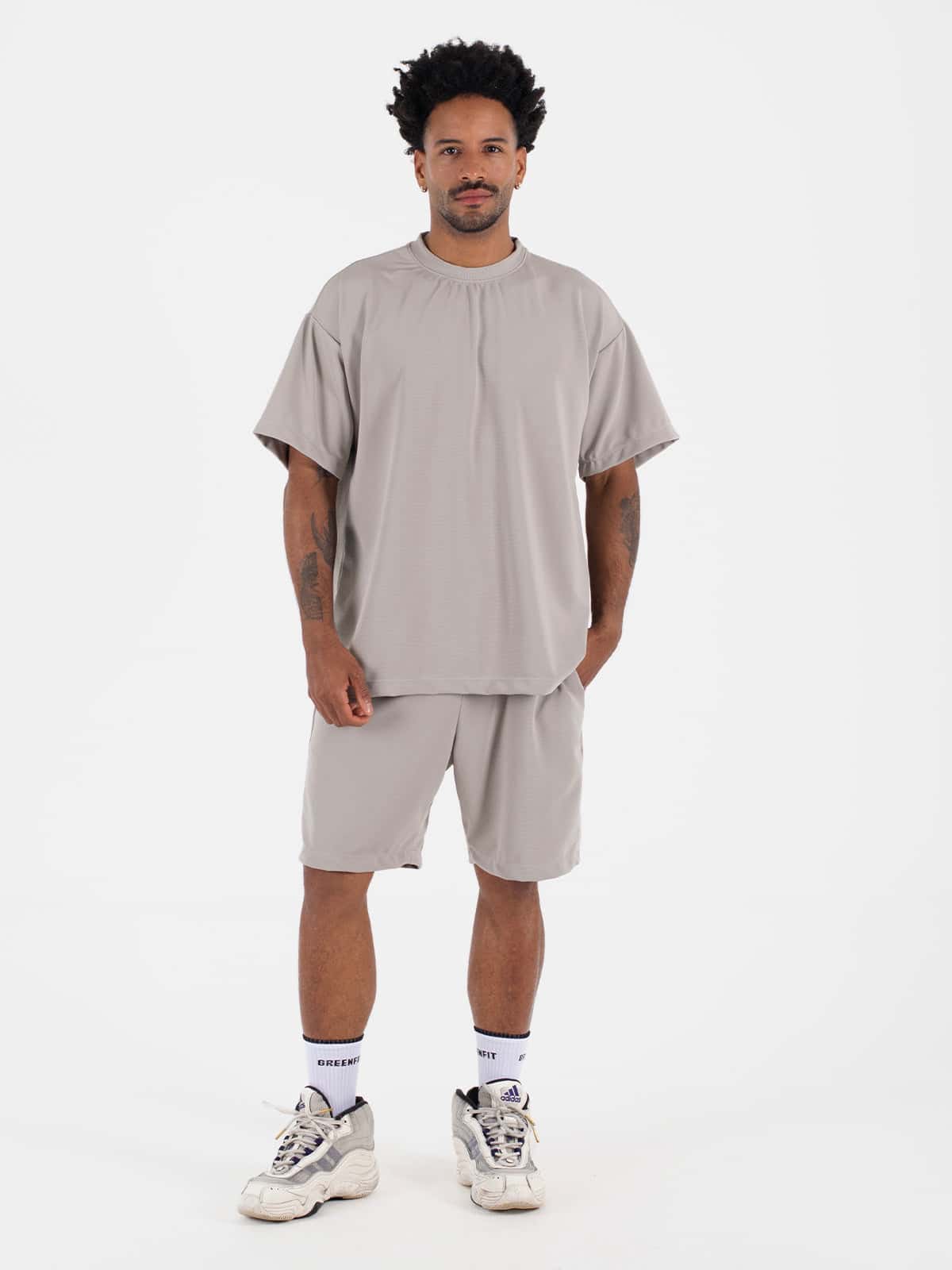 Set funky hombre gris seco sao pablo