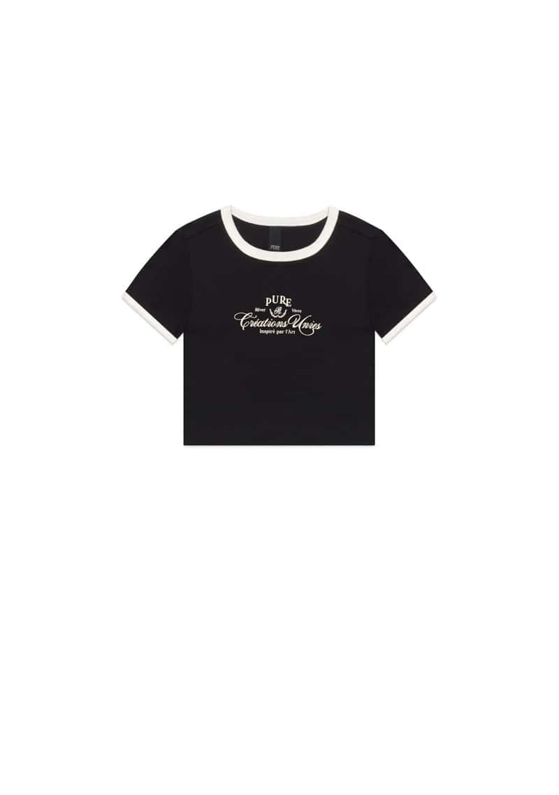 Atelier Black & White Crop top